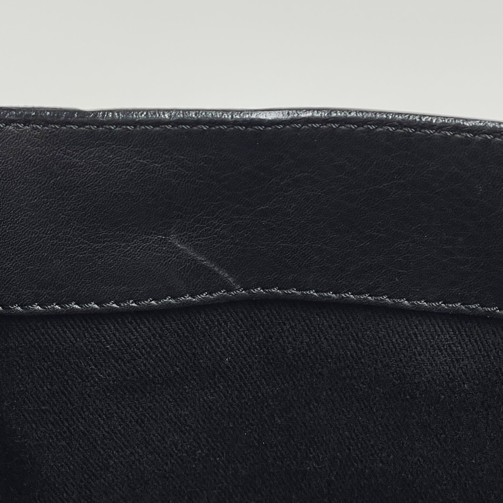 Celine Black Leather Handbag (Pre-Owned)