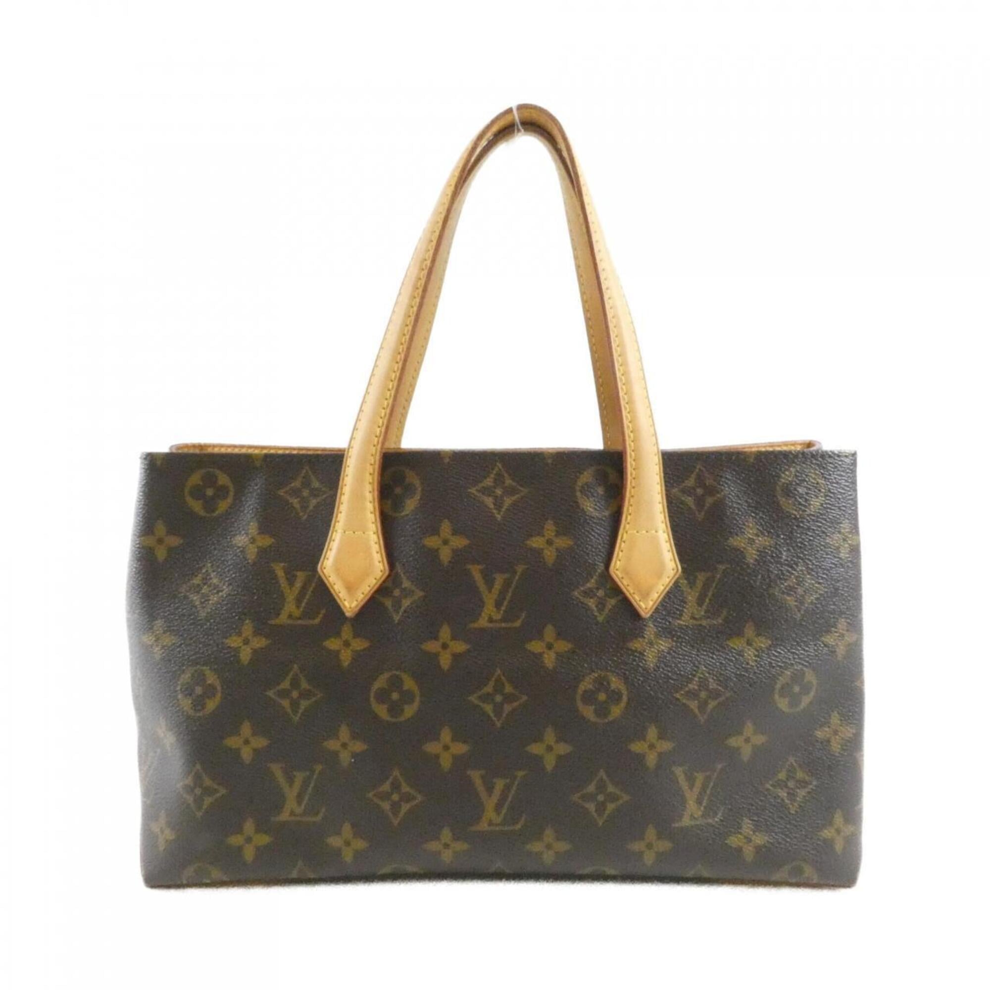 Louis Vuitton Brown Coated Canvas Handbag (Pre-Owned)