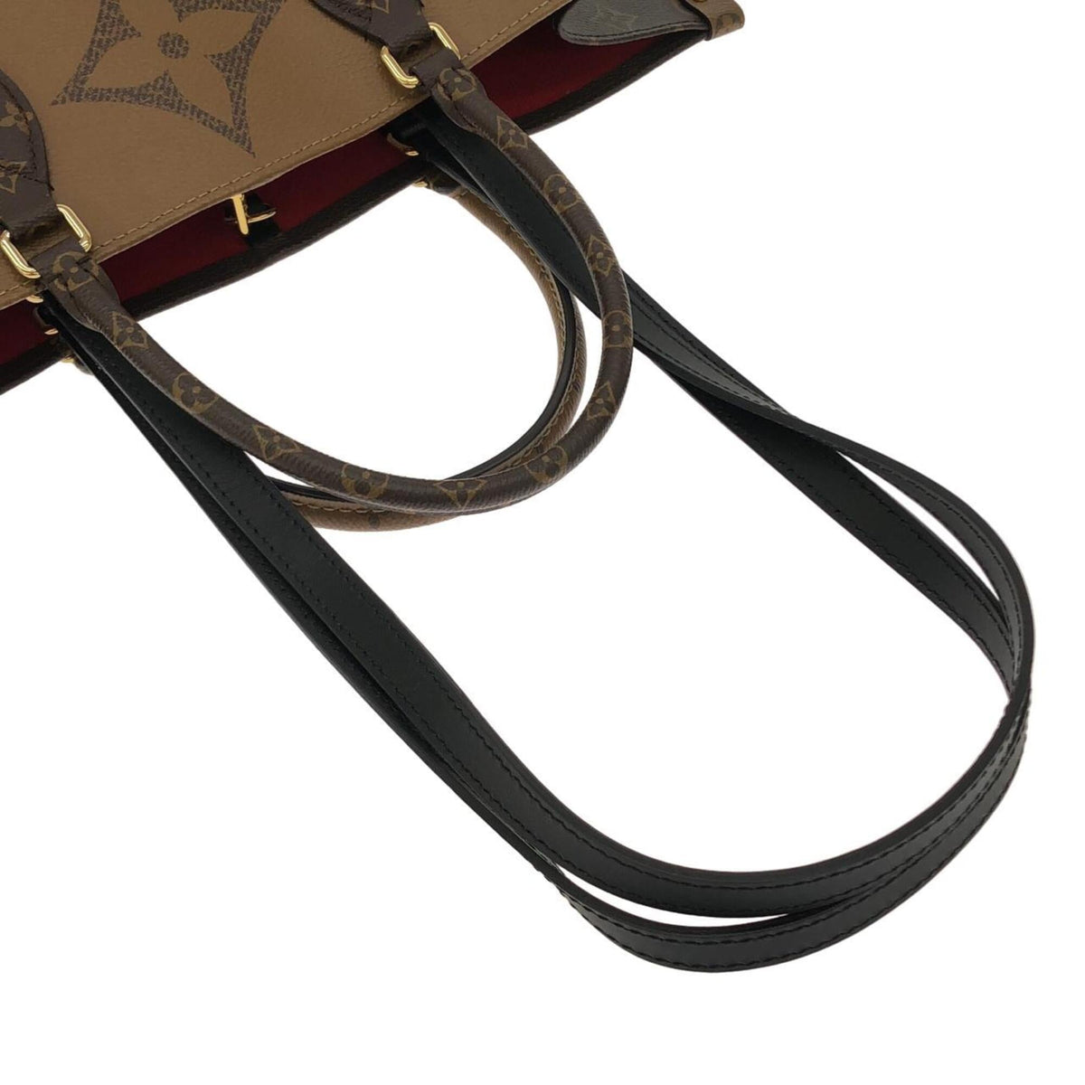 Louis Vuitton Marron Coated Canvas Handbag (Pre-Owned)