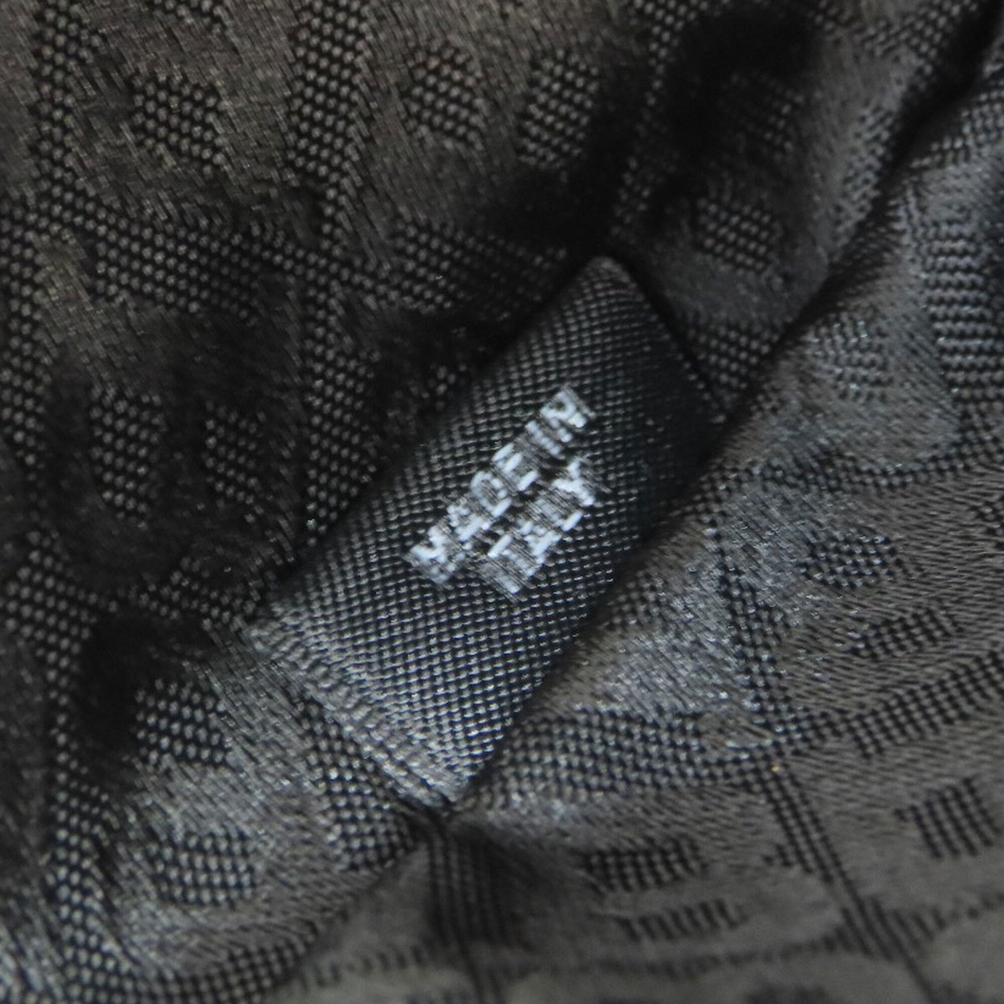 Bally Gray Canvas Shoulder Bag (Pre-Owned)