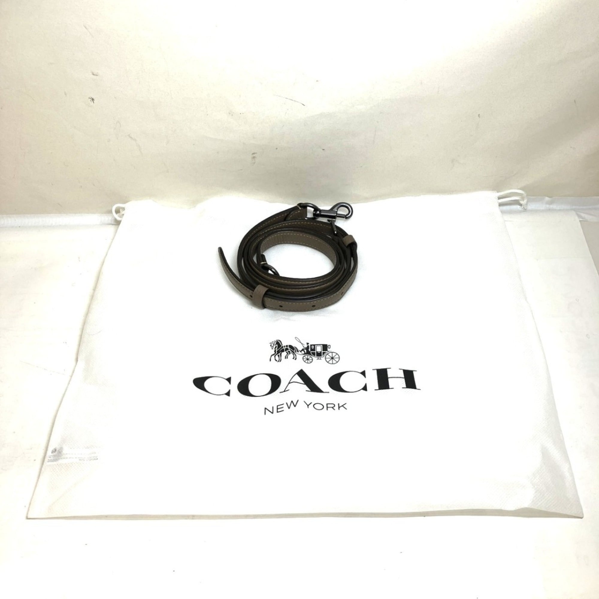 Coach Leather Shoulder Bag (Pre-Owned)