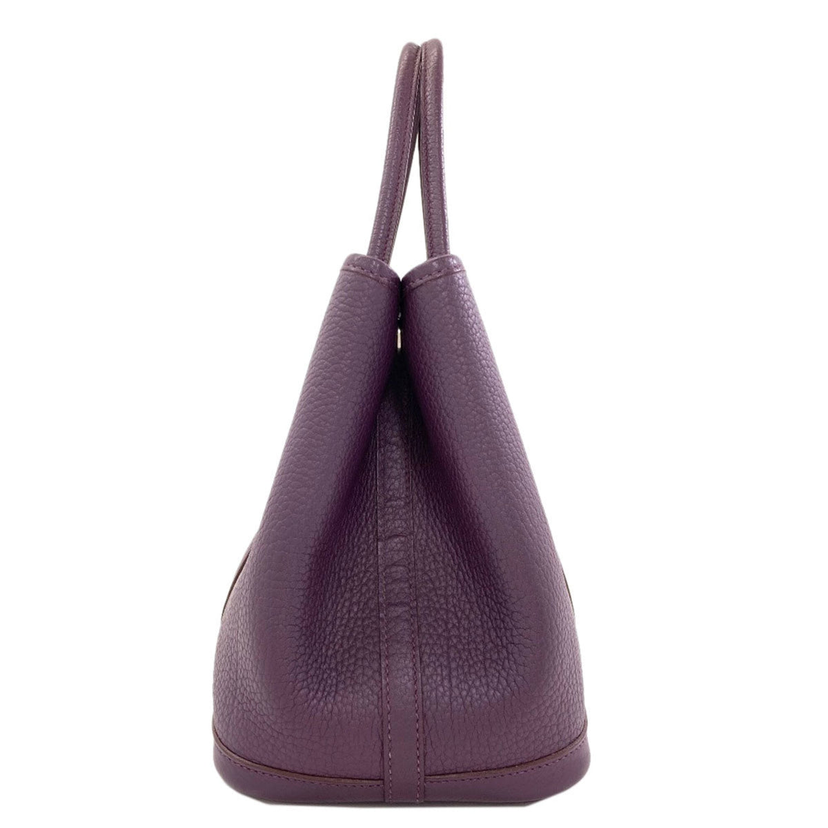 Hermes Purple Negonda Leather Handbag (Pre-Owned)