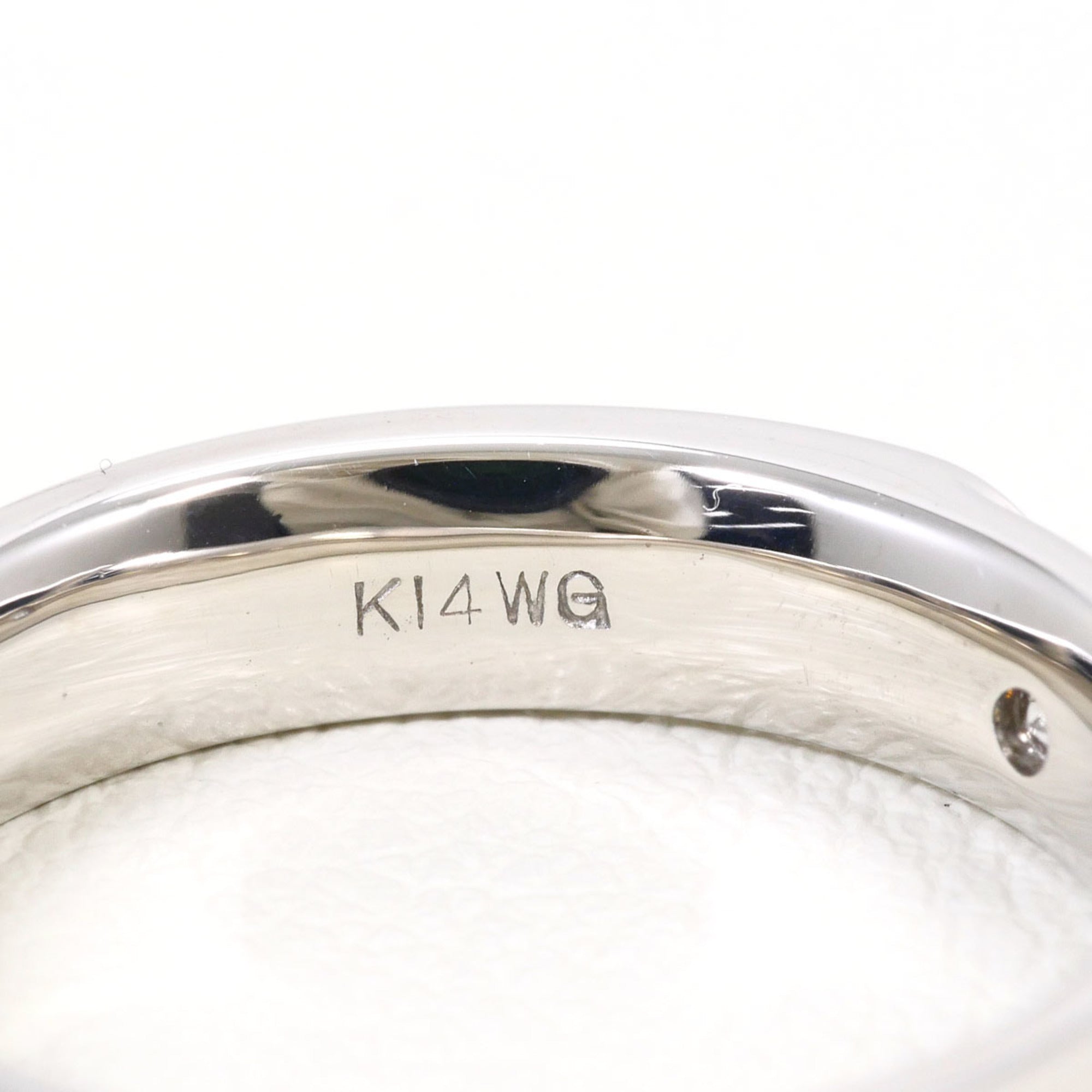 Unbranded White Gold White Gold (14K) Band Ring (Pre-Owned)