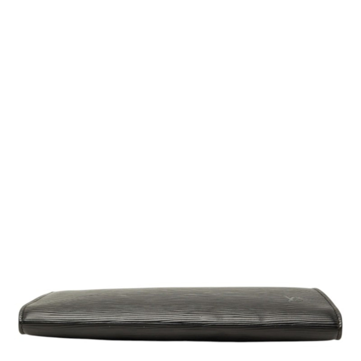 Louis Vuitton Black Noir Leather Handbag Pouch (Pre-Owned)