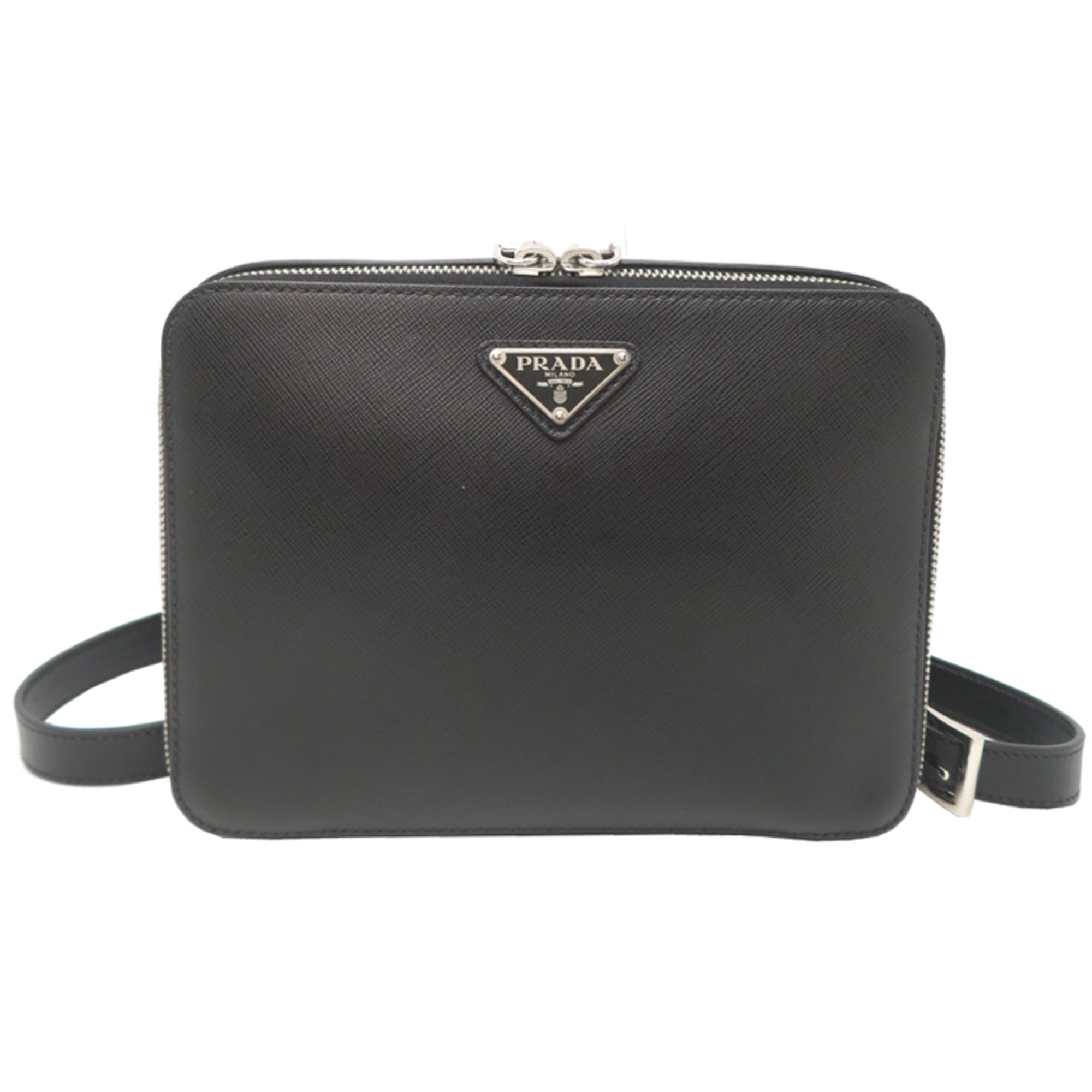 Prada Black Leather Backpack (Pre-Owned)