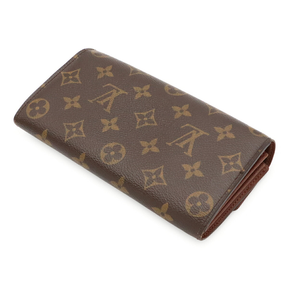 Louis Vuitton Brown Monogram Monogram Long Wallet (Bi-Fold) (Pre-Owned)