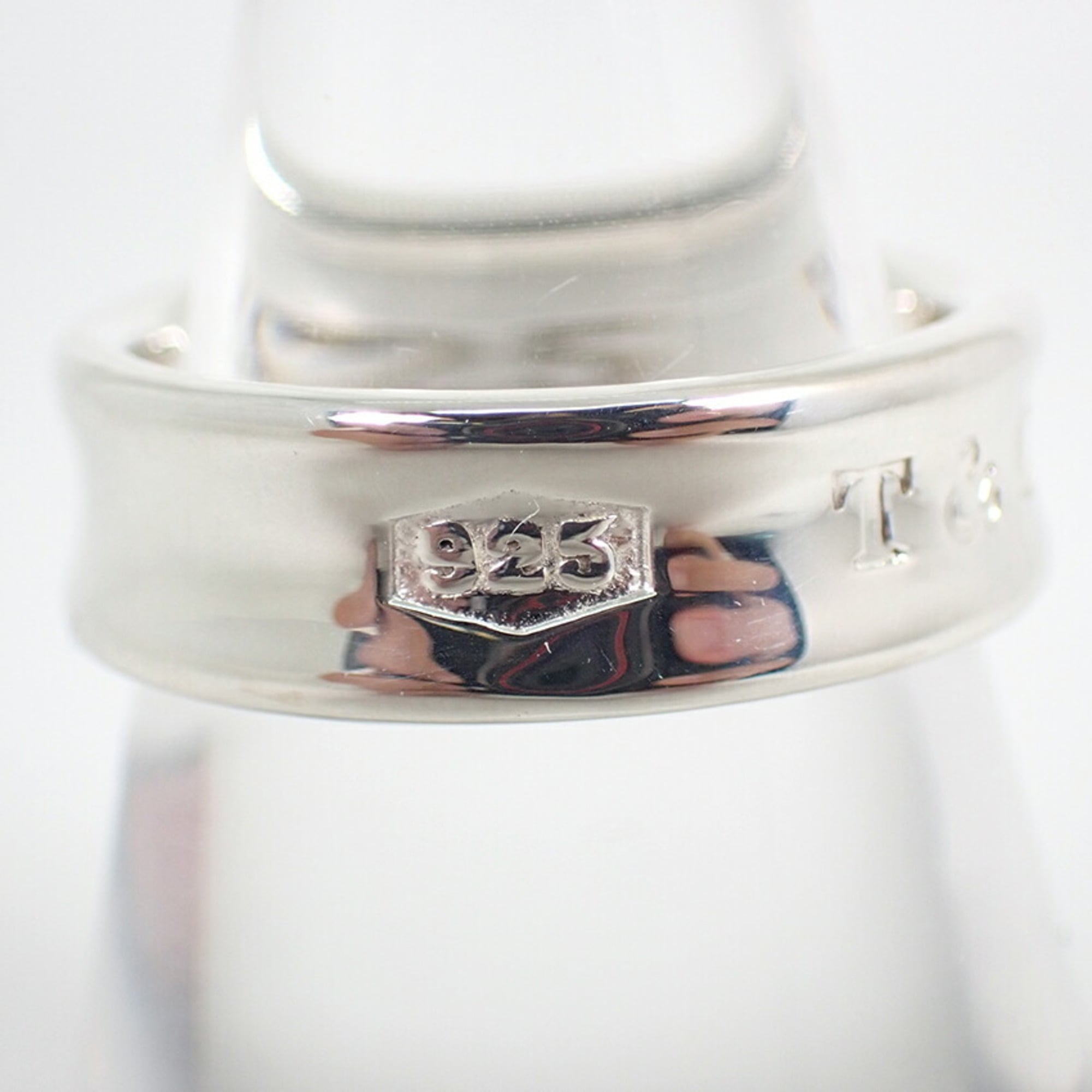 Tiffany Sterling Silver 925 Band Ring (Pre-Owned)