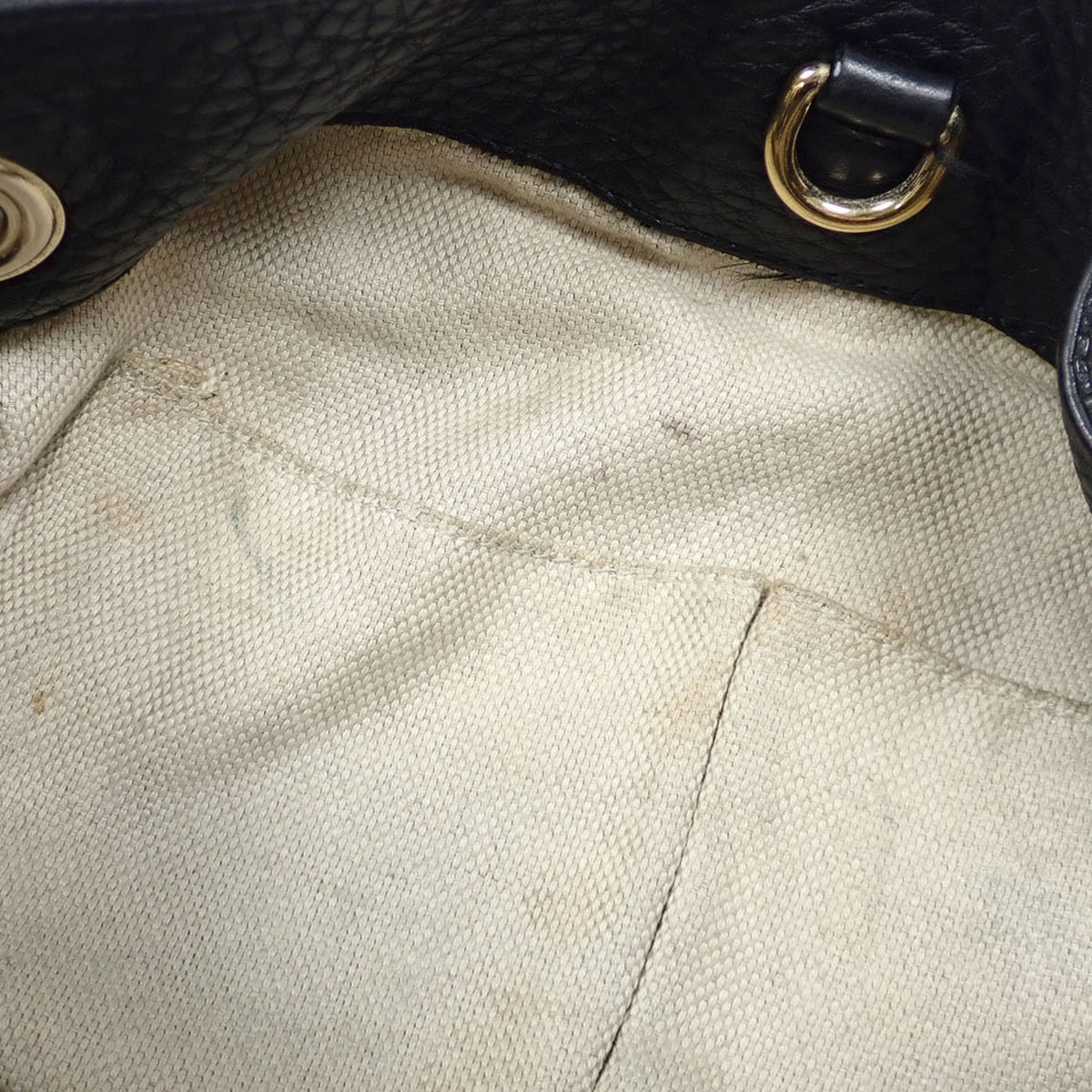Gucci Black Leather Shoulder Bag (Pre-Owned)
