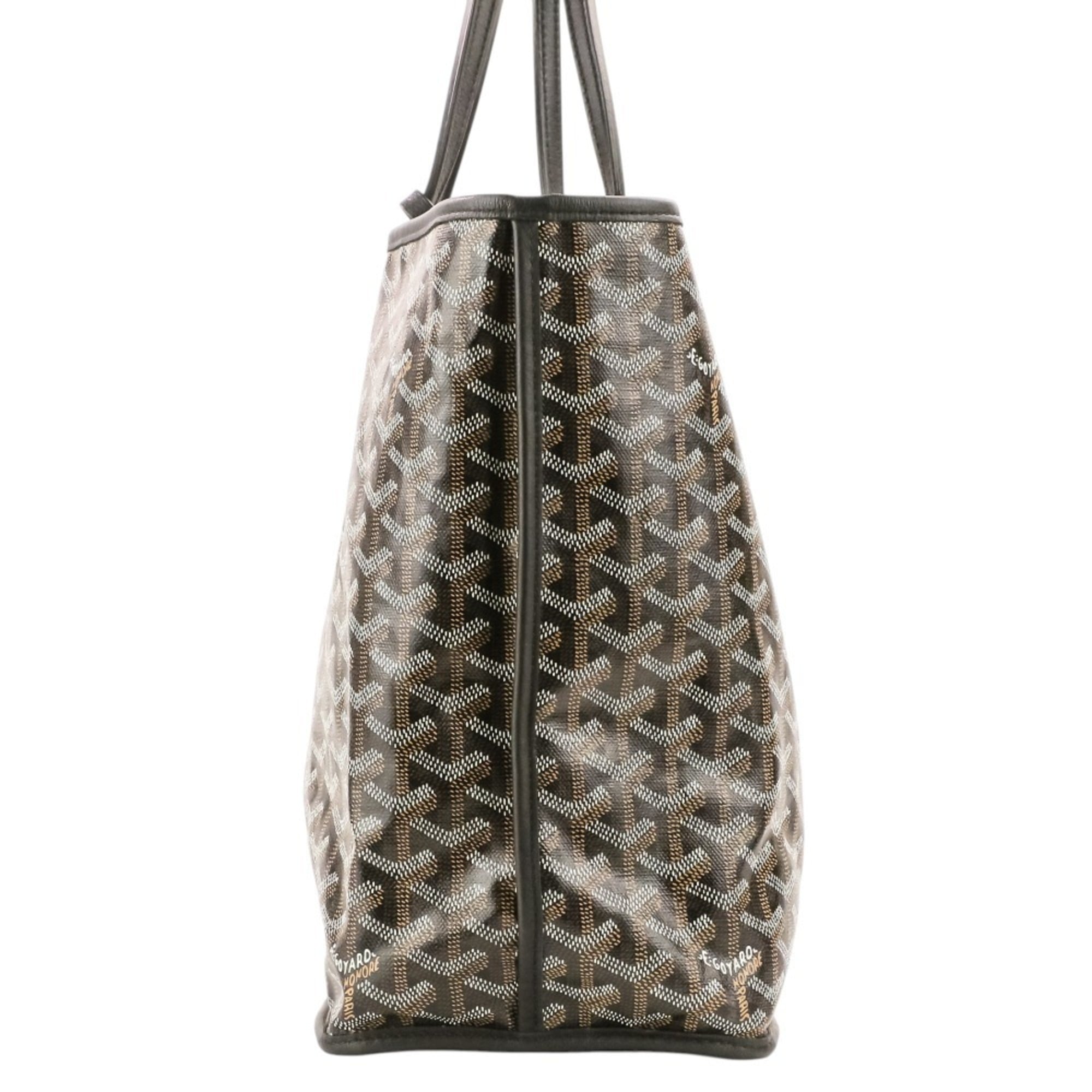 Goyard Black Brown Handbag Pouch Tote Bag (Pre-Owned)