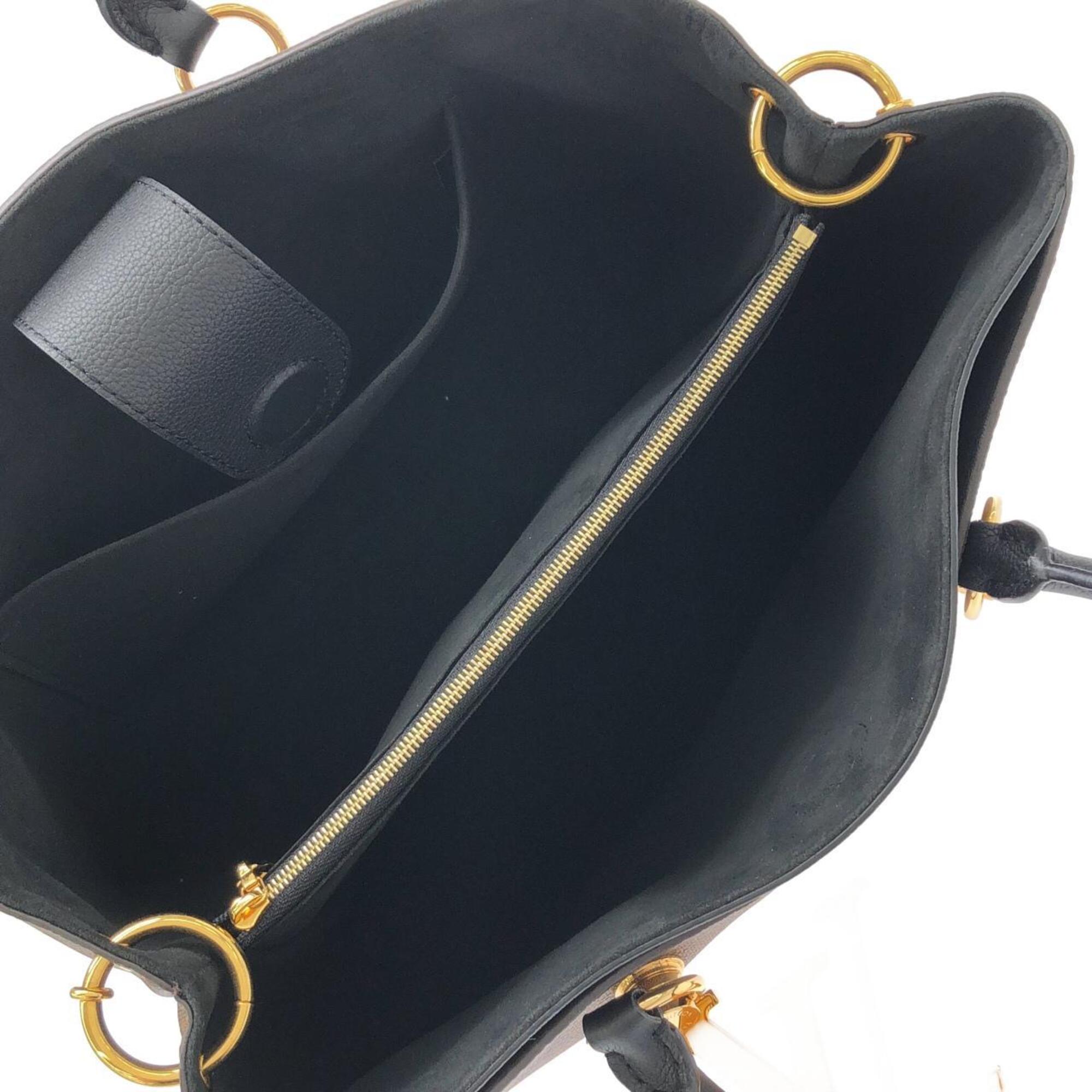 Louis Vuitton Black Ebene Coated Canvas Handbag (Pre-Owned)