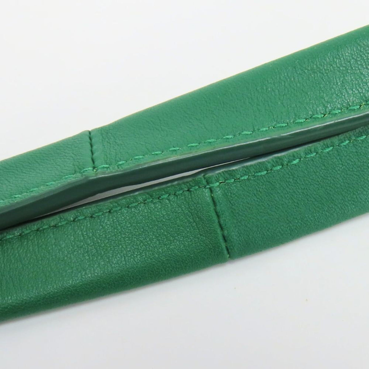 Coach Gray Green Leather Tote Bag (Pre-Owned)