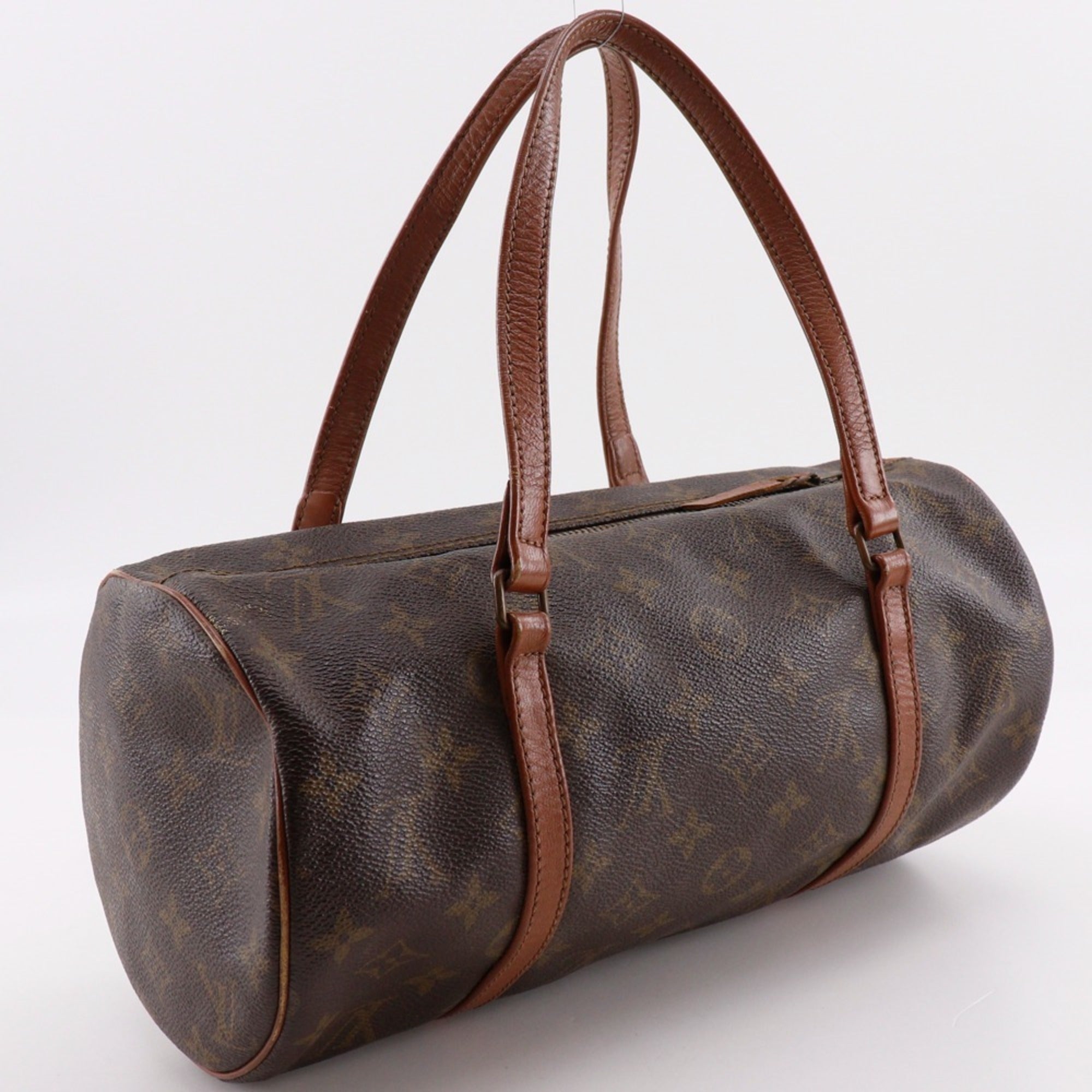 Louis Vuitton Brown Monogram Canvas Handbag (Pre-Owned)