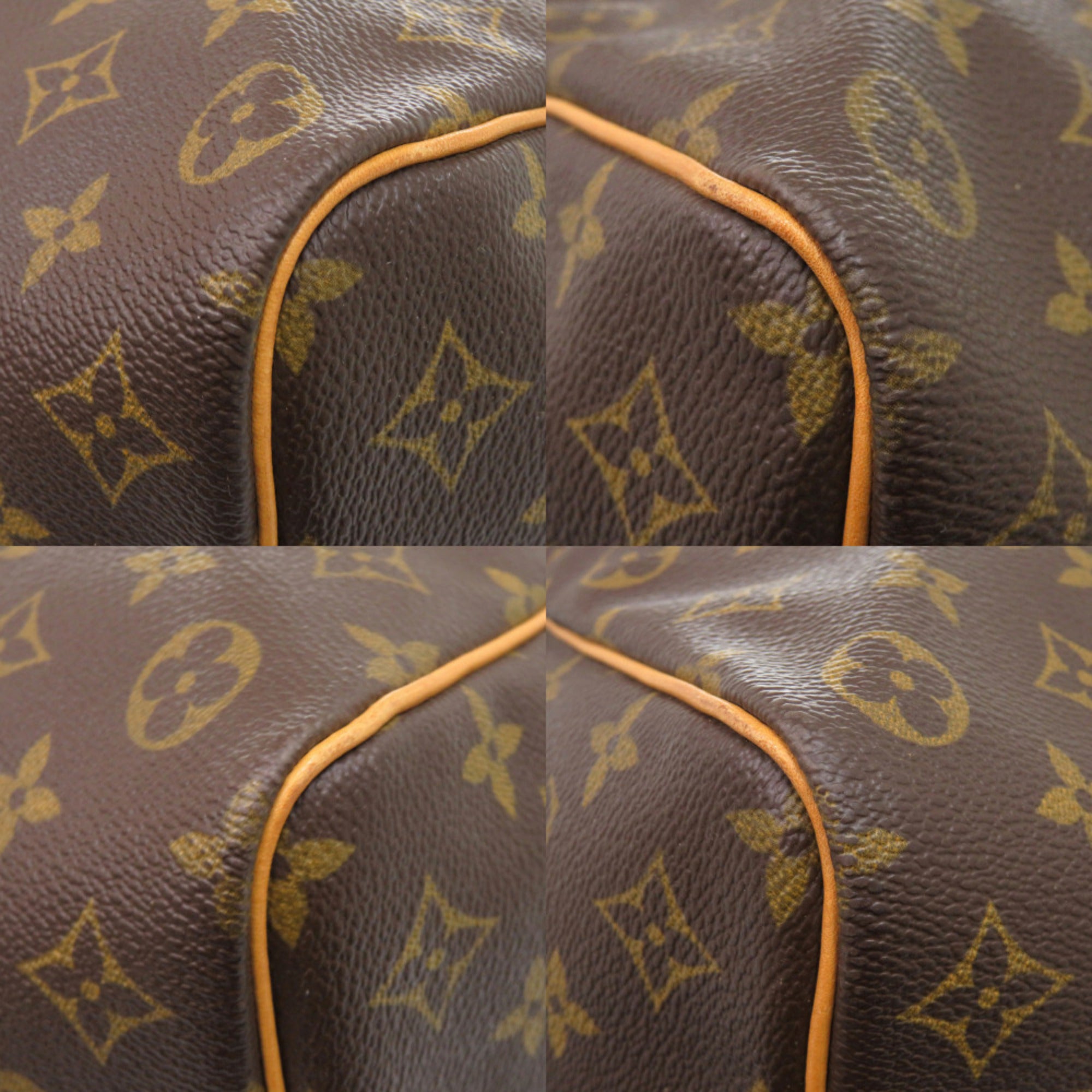 Louis Vuitton Monogram Brown Monogram Canvas Boston Bag (Pre-Owned)