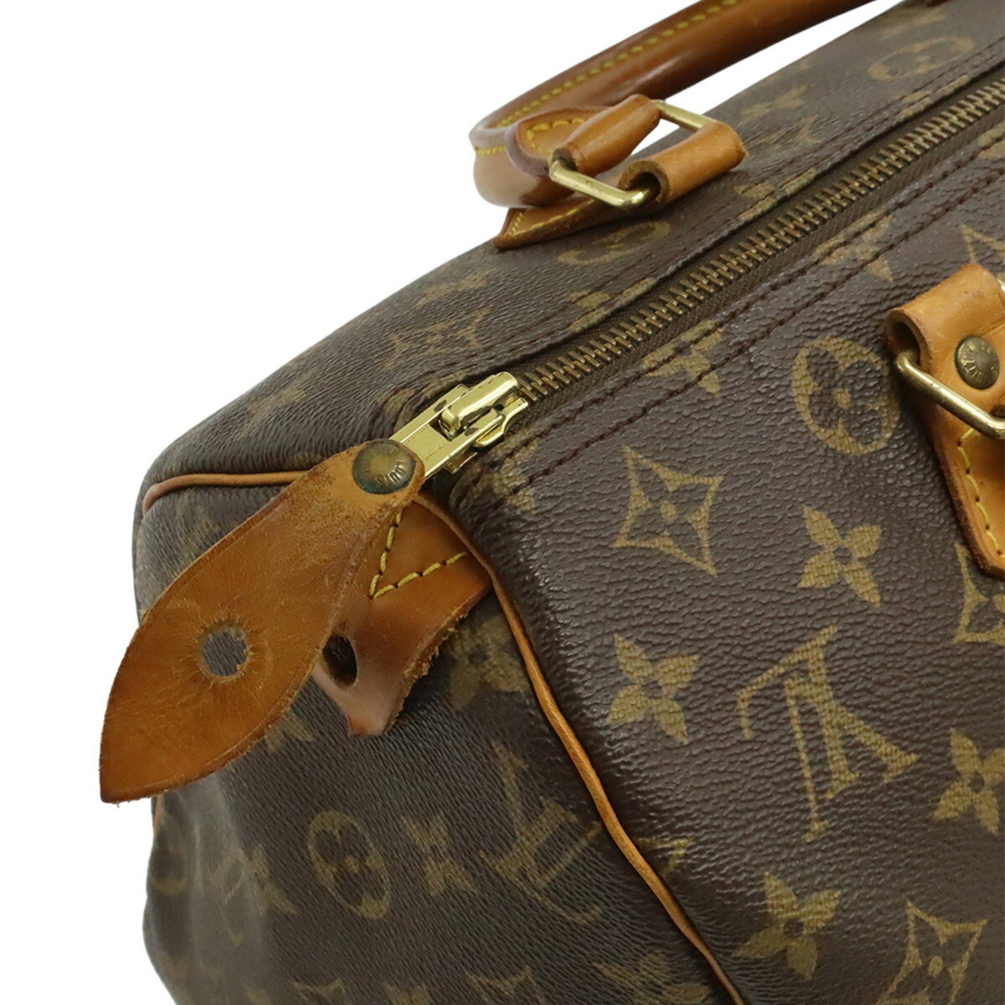 Louis Vuitton Brown Monogram Canvas Pvc Coated Canvas Handbag (Pre-Owned)