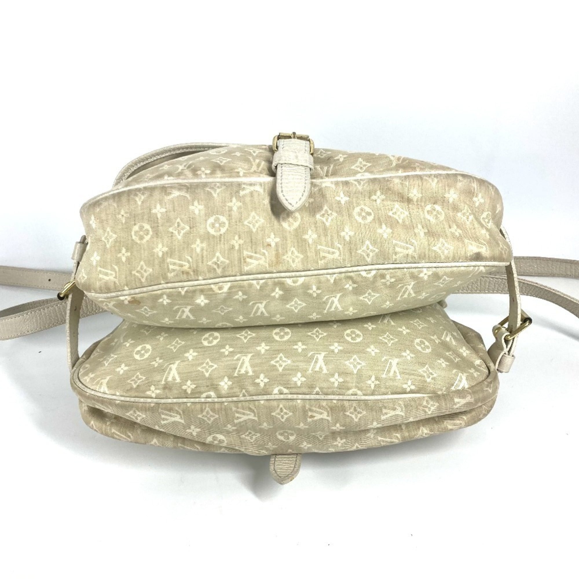 Louis Vuitton Monogram Mini Lin Beige Dune Monogram Mini Lin Shoulder Bag (Pre-Owned)