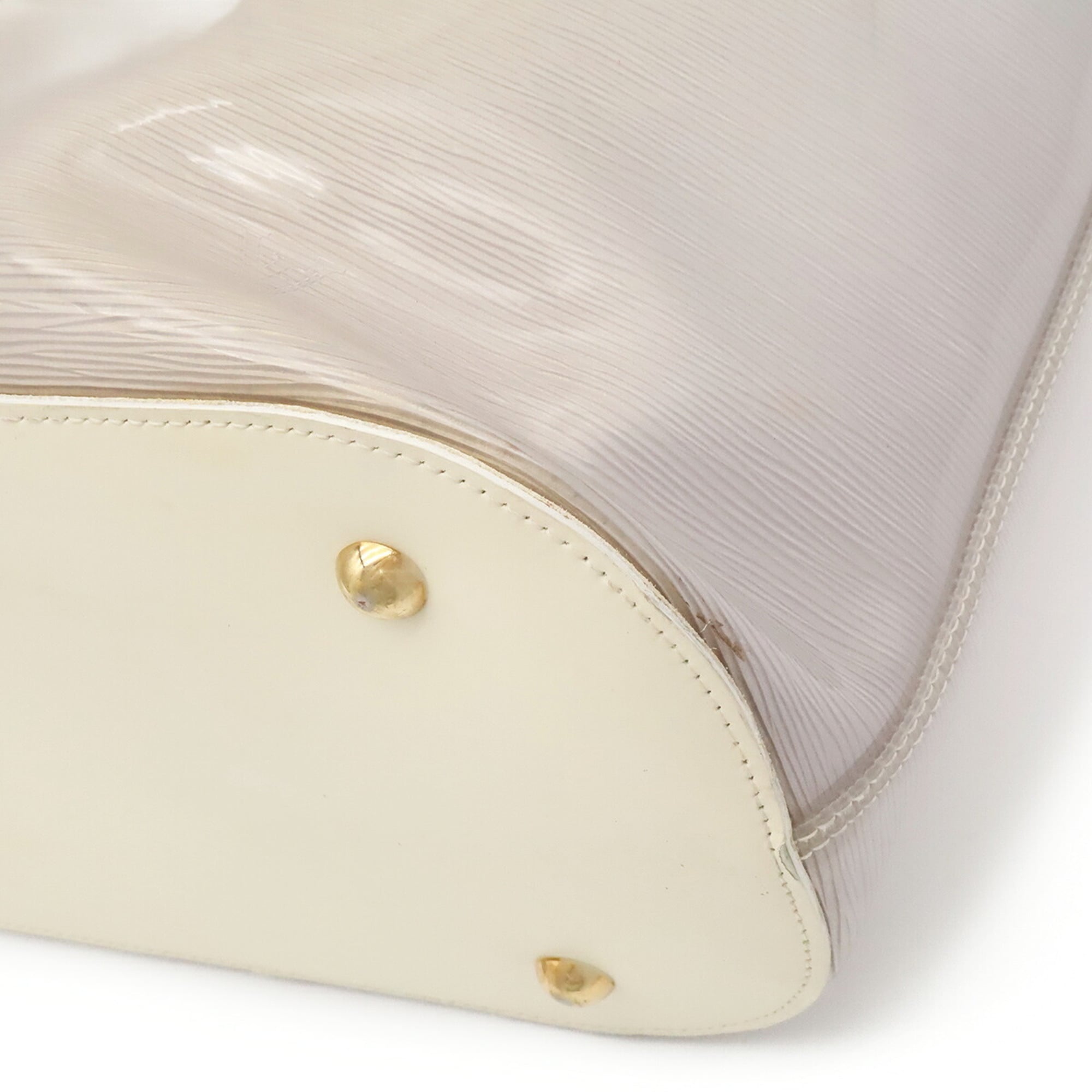 Louis Vuitton Coconut Vinyl Leather Pouch Tote Bag (Pre-Owned)