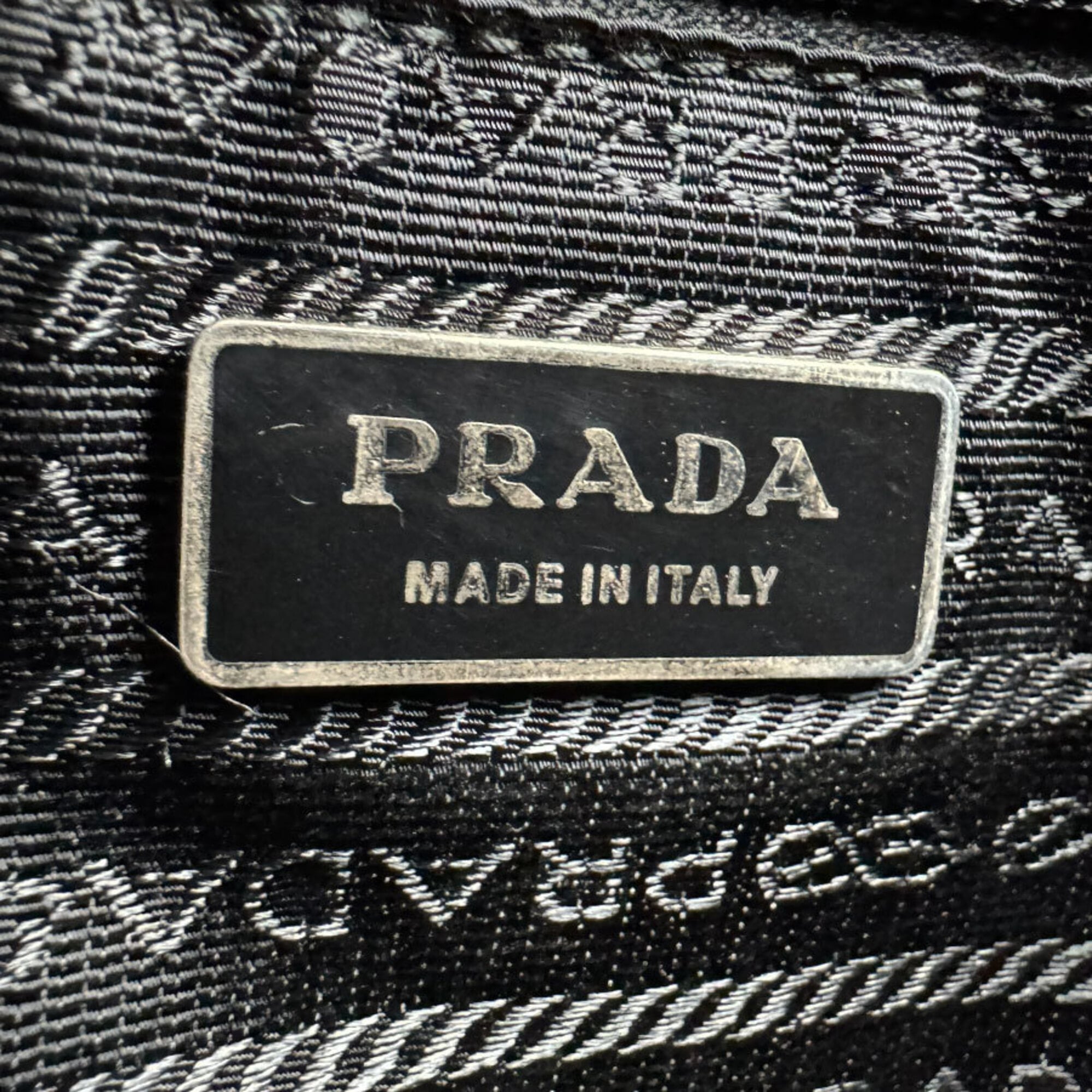 Prada Black Nylon Shoulder Bag (Pre-Owned)