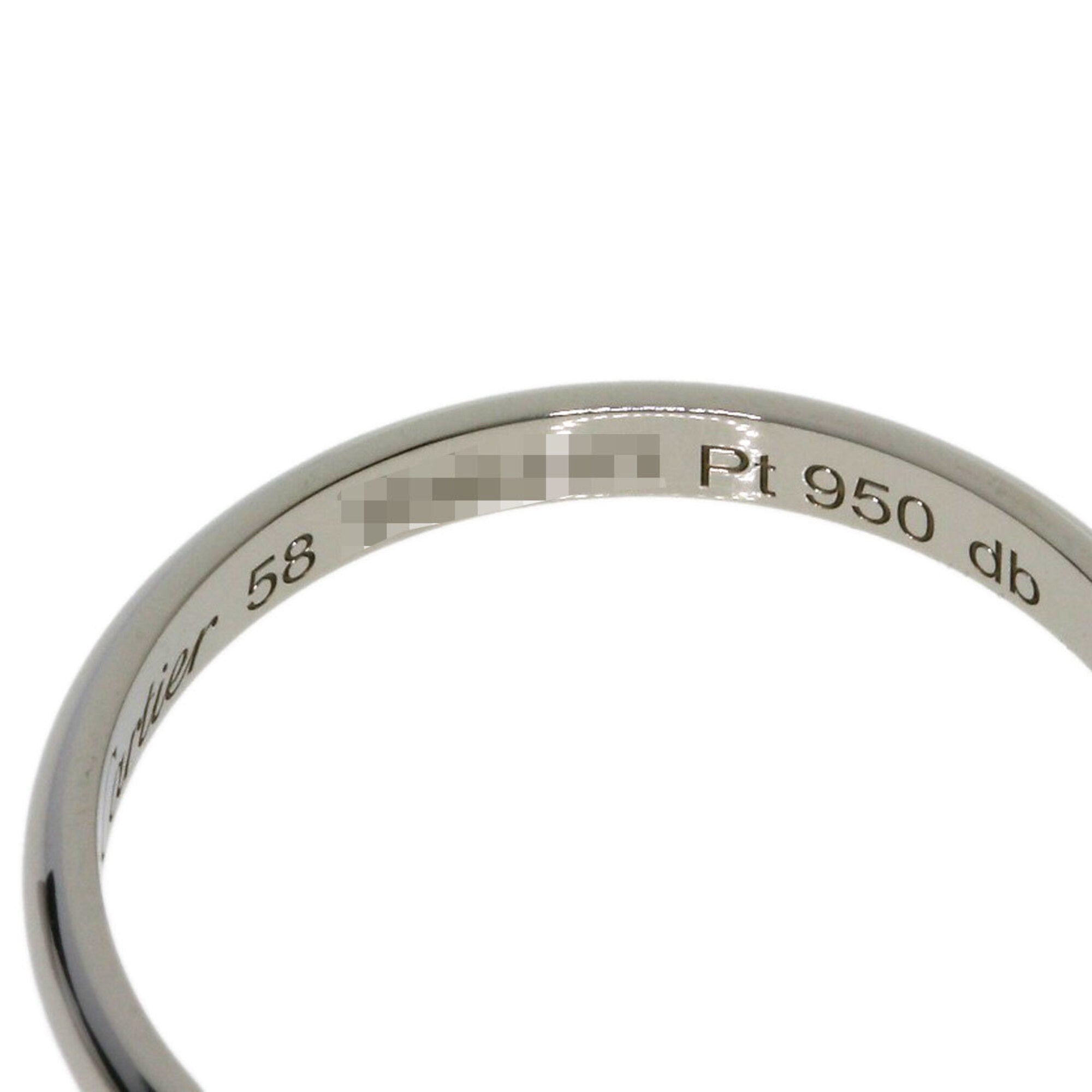 Cartier Platinum 950 Band Ring (Pre-Owned)