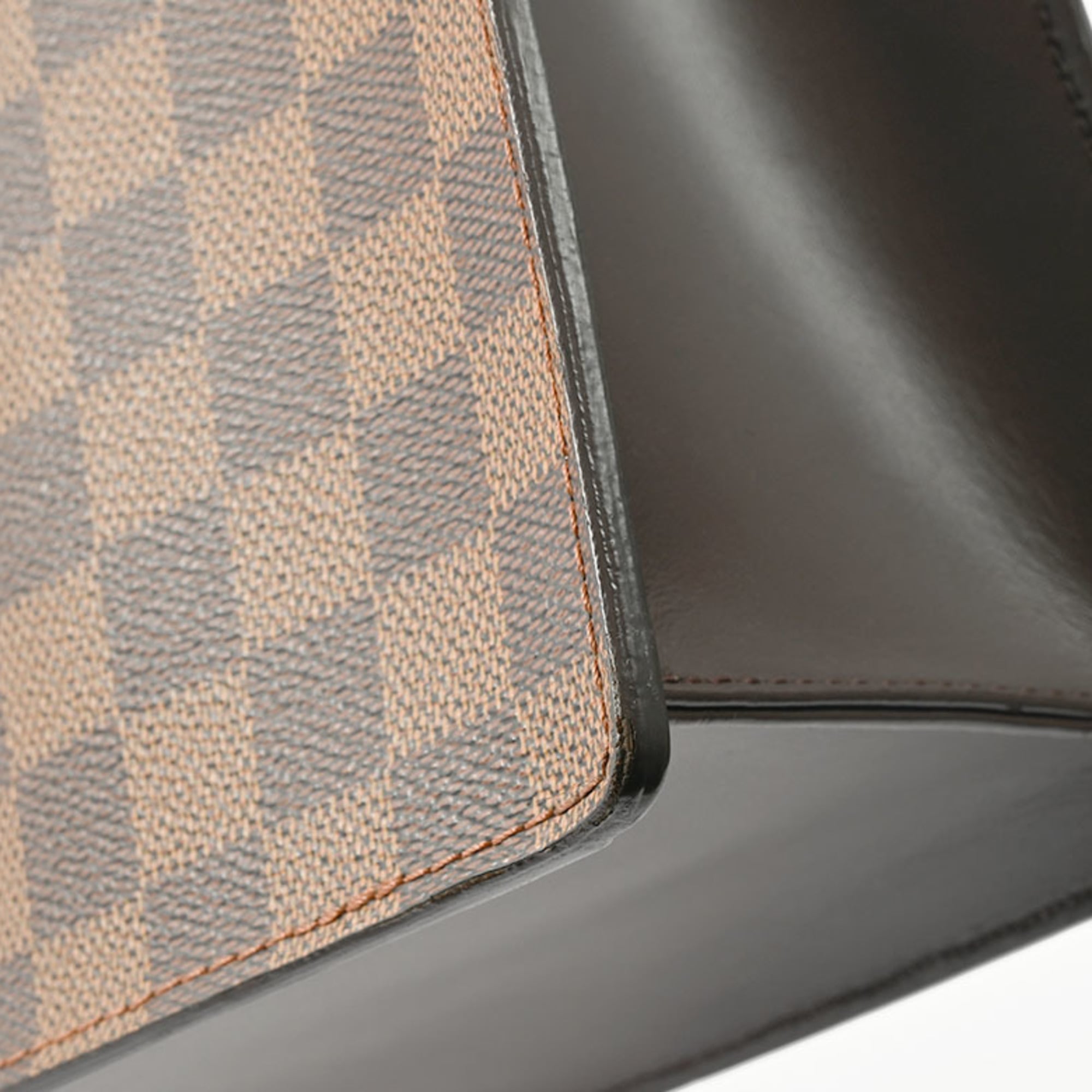 Louis Vuitton Damier Canvas Ebene Or Canvas Damier Canvas Handbag Tote Bag (Pre-Owned)