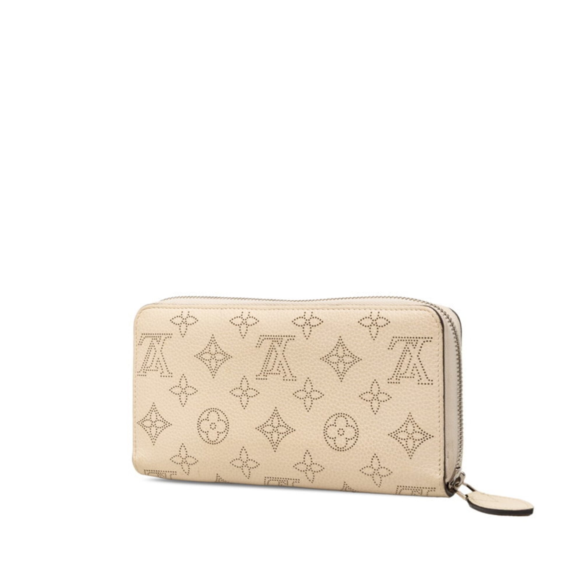 Louis Vuitton Ivory Lv Off White Leather Long Wallet (Bi-Fold) (Pre-Owned)
