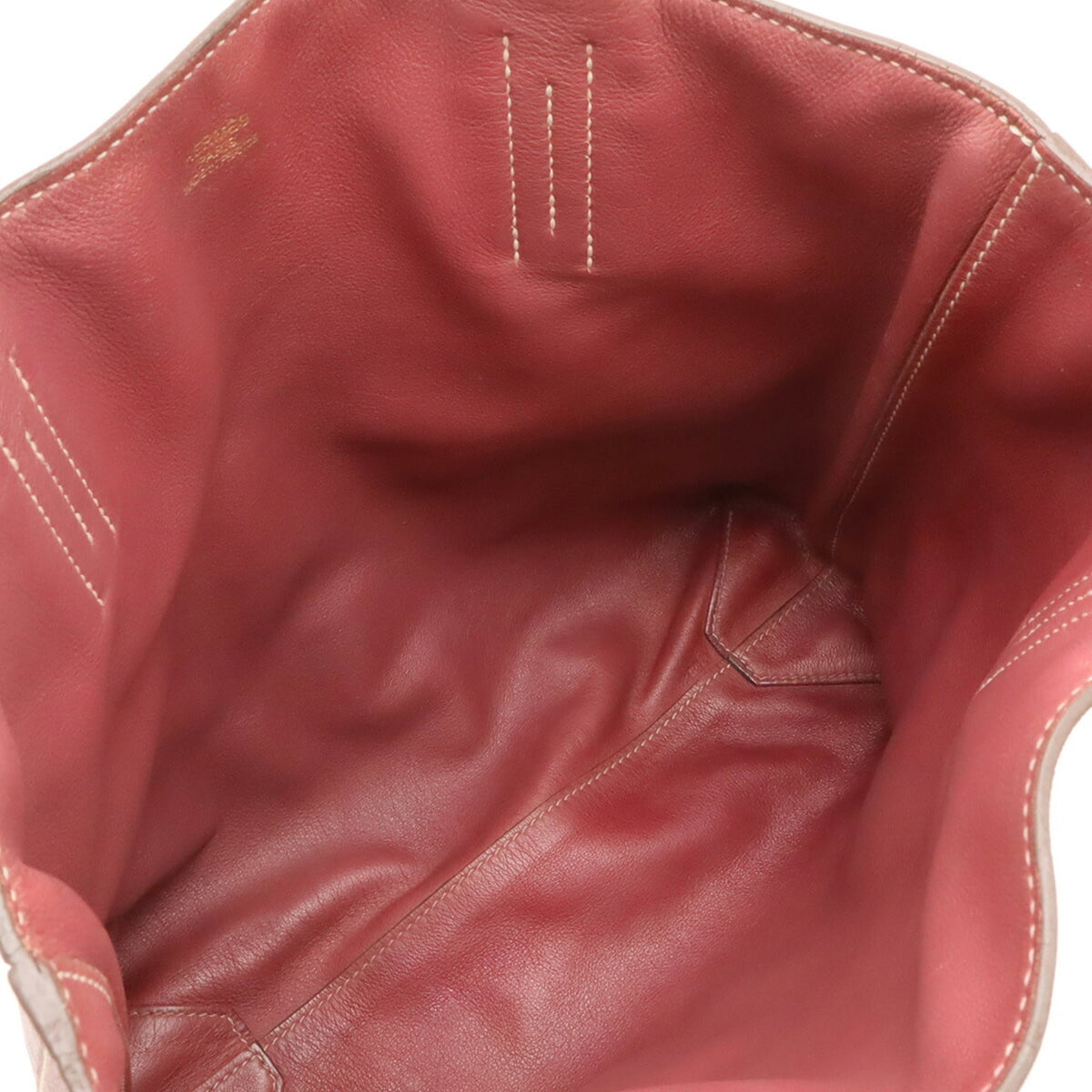 Hermes Bois De Rose Rouge H Swift Leather Tote Bag (Pre-Owned)