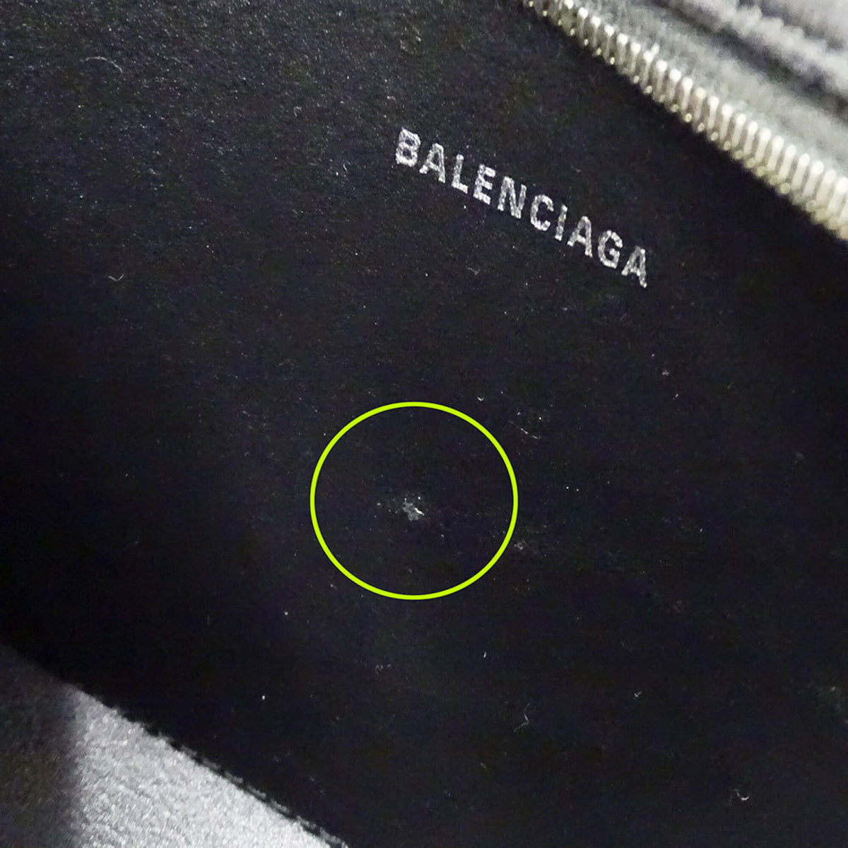 Balenciaga Black Leather Handbag Shoulder Bag (Pre-Owned)