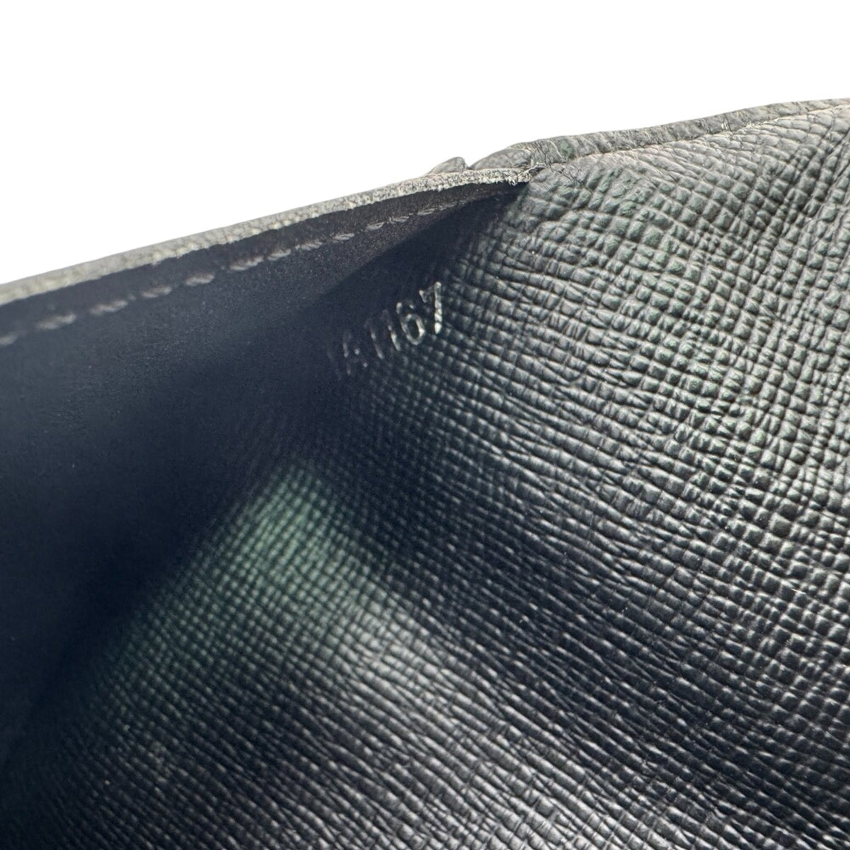 Louis Vuitton Damier Graphite Black Gray Leather Long Wallet (Bi-Fold) (Pre-Owned)
