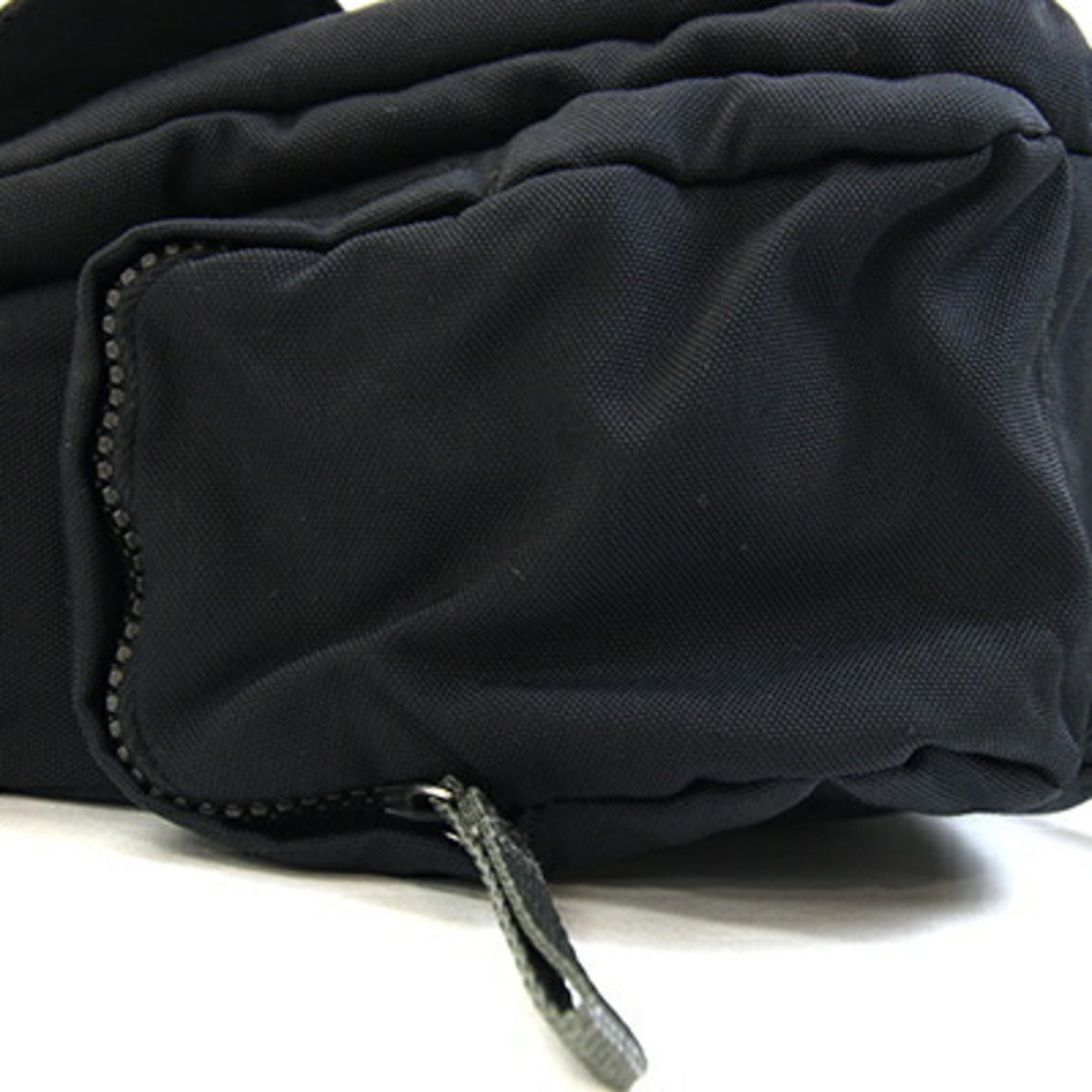 Pradasports Black Nylon Canvas Pochette Shoulder Bag (Pre-Owned)