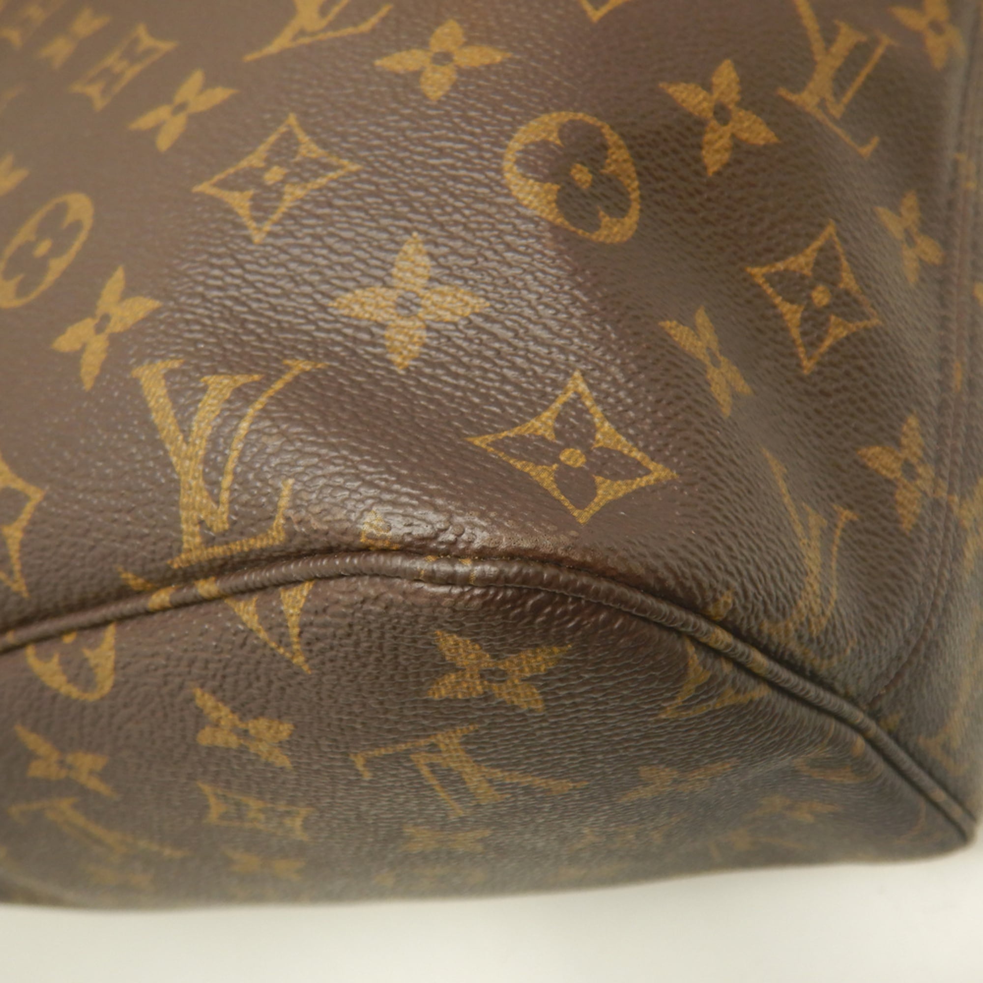 Louis Vuitton Brown Monogram Canvas Tote Bag (Pre-Owned)
