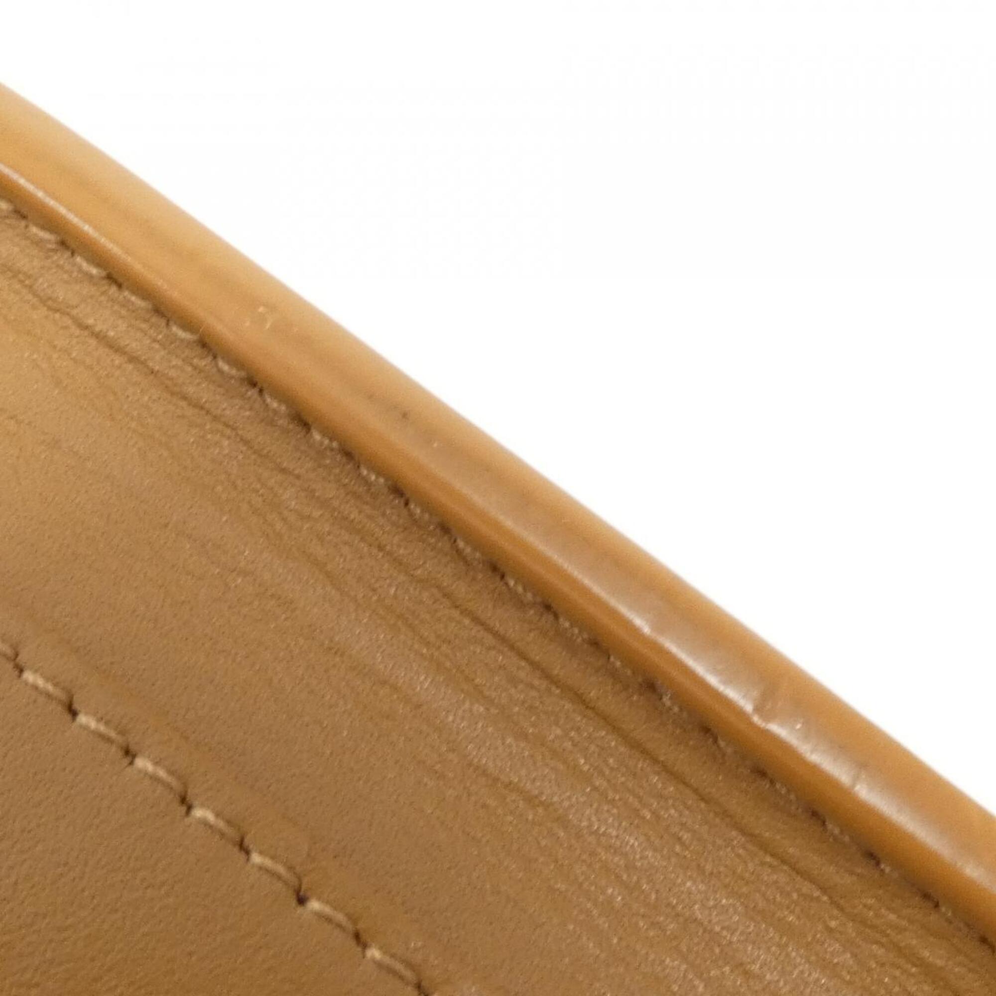 Christian Dior Brown Leather Shoulder Bag (Pre-Owned)