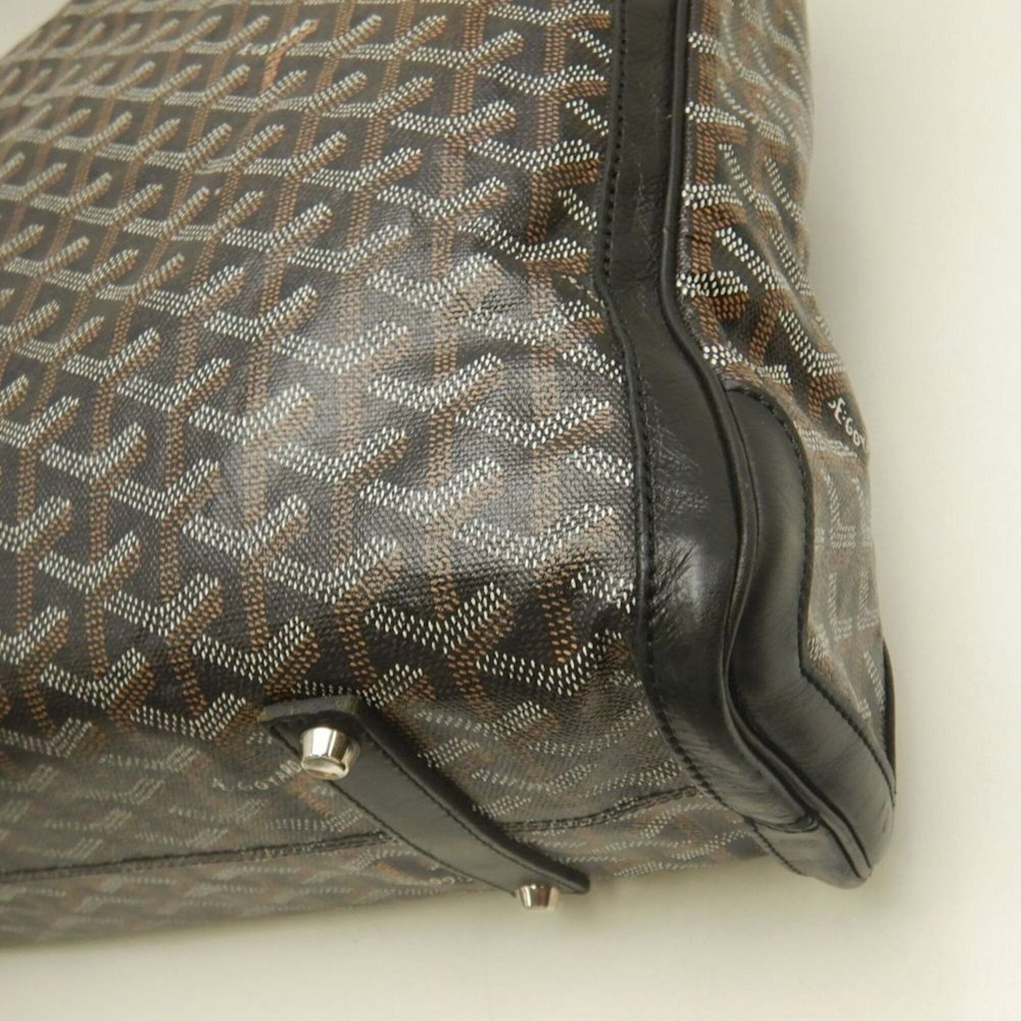 Goyard Black Coated Canvas Tote Bag (Pre-Owned)