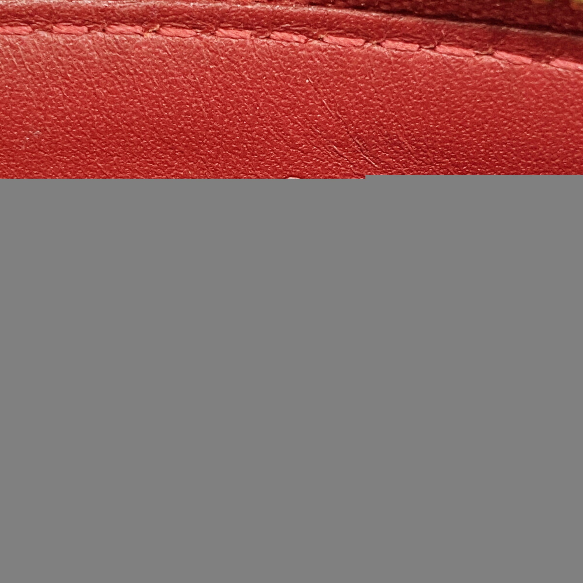 Louis Vuitton Rouge Grenadine Coin Purse/Coin Case (Pre-Owned)