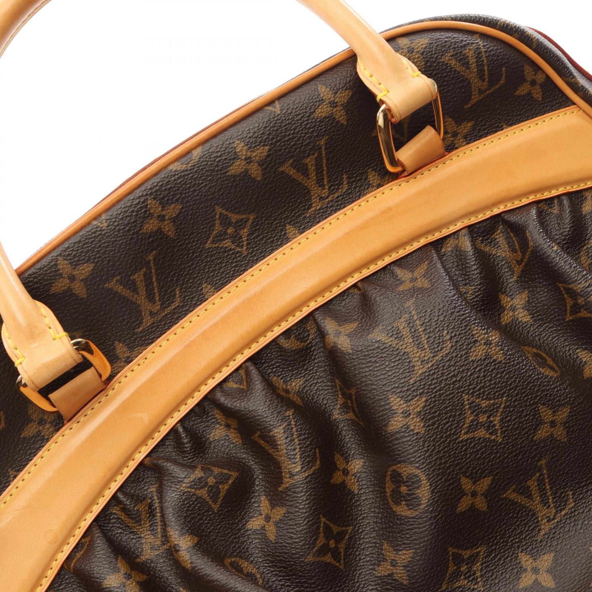 Louis Vuitton Brown Monogram Coated Canvas Handbag (Pre-Owned)