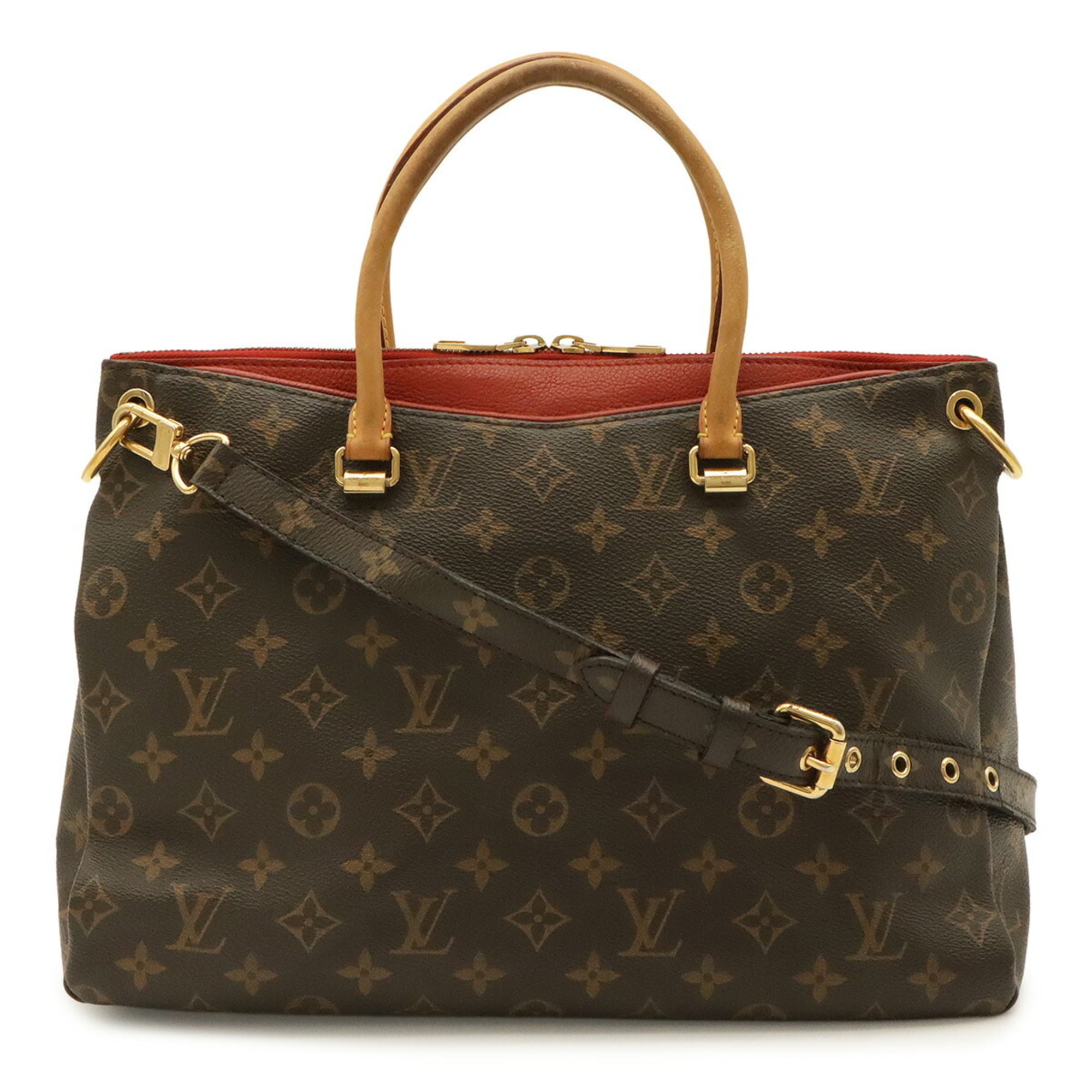 Louis Vuitton Monogram Cerise Monogram Leather Handbag Shoulder Bag (Pre-Owned)