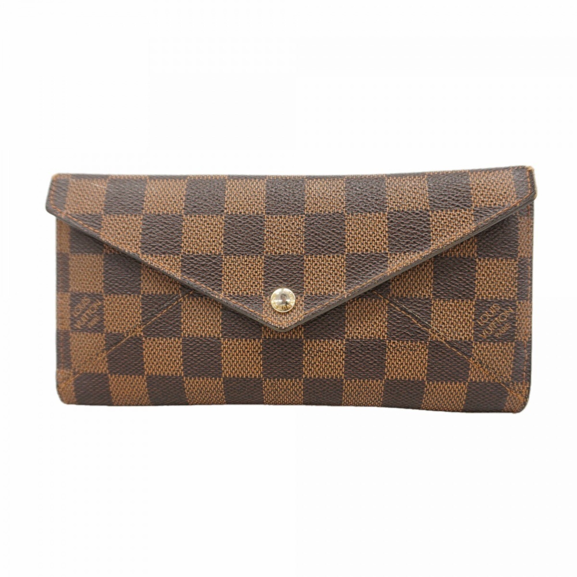 Louis Vuitton Ebene Long Wallet (Bi-Fold) (Pre-Owned)