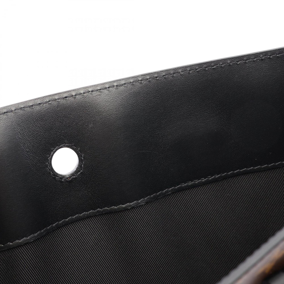 Louis Vuitton Black Brown Multi-Color Coated Canvas Leather Handbag Tote Bag (Pre-Owned)