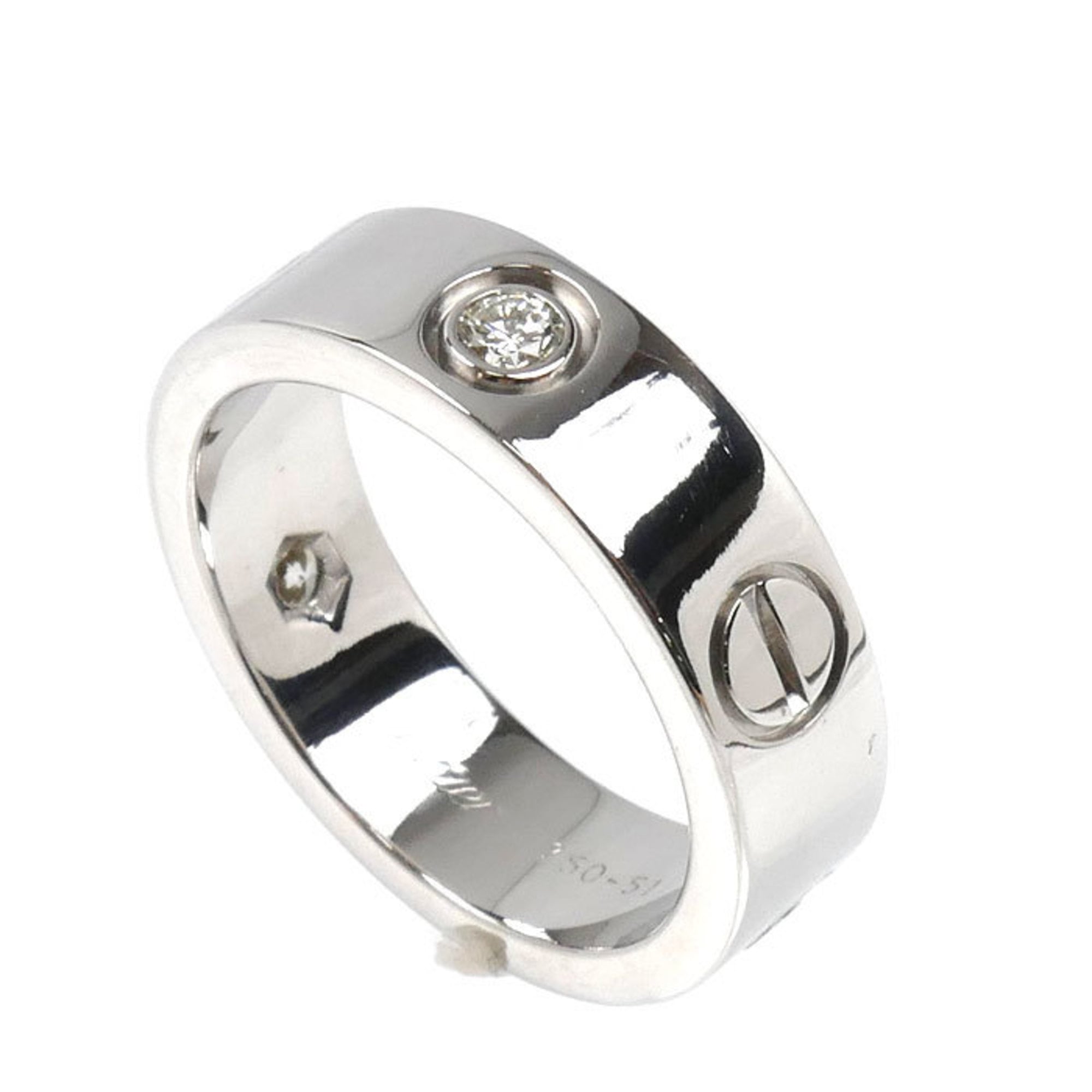 Cartier White Gold (18K) Band Ring (Pre-Owned)