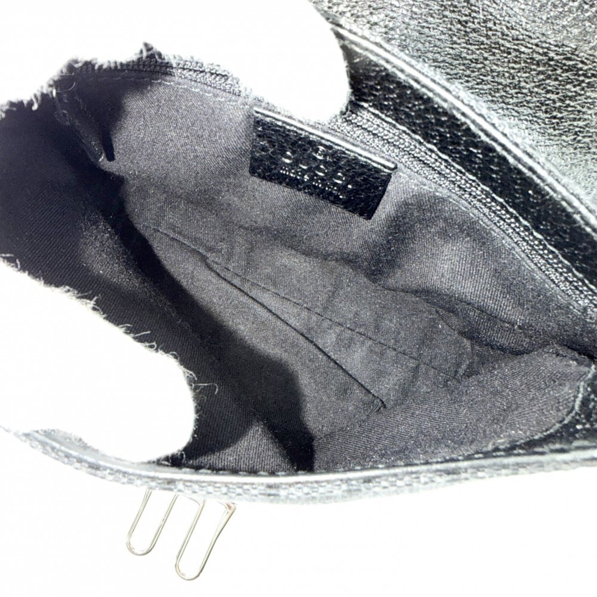 Gucci Black Gg Canvas Fanny Pack Sling Bag (Pre-Owned)