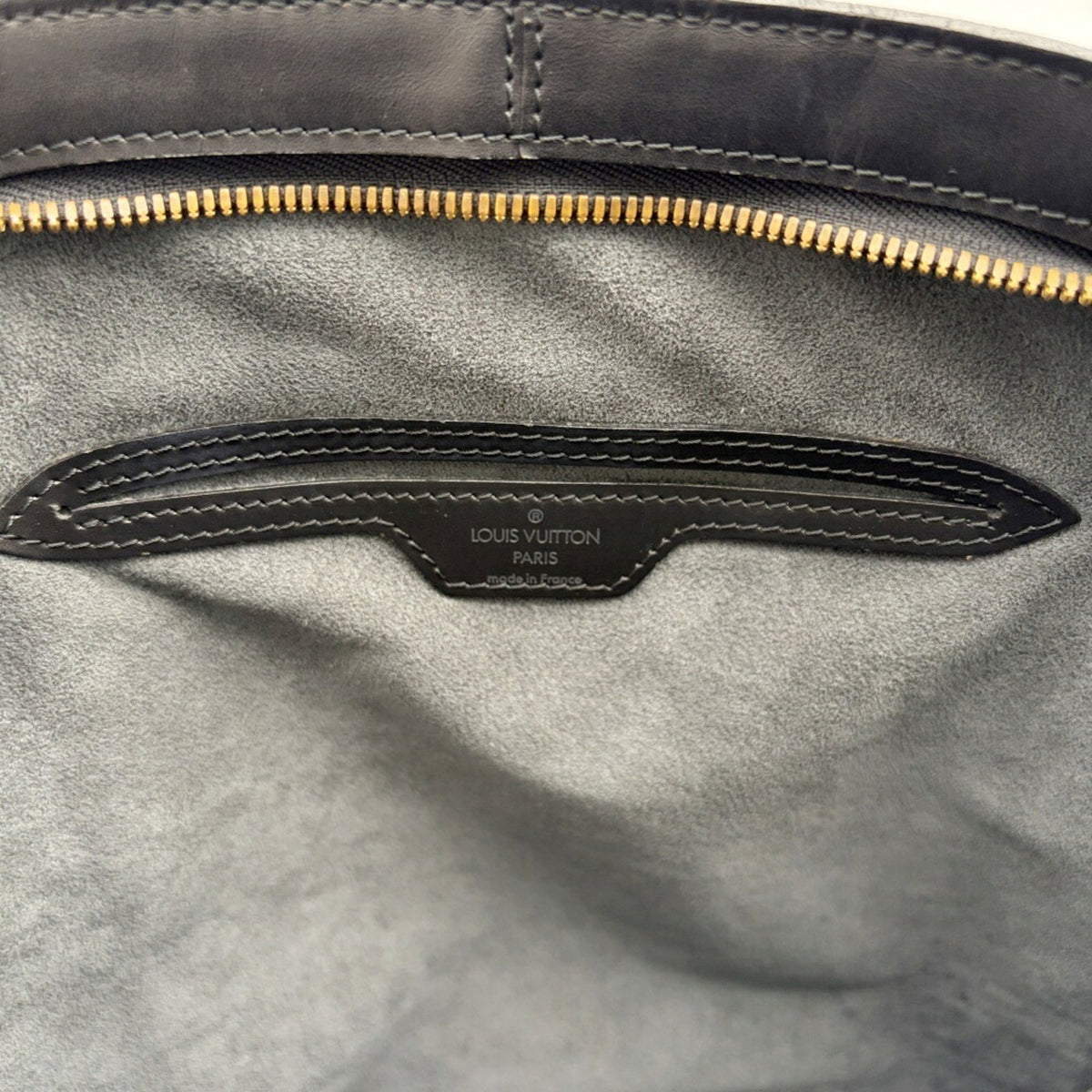 Louis Vuitton Noir Epi Leather Backpack (Pre-Owned)