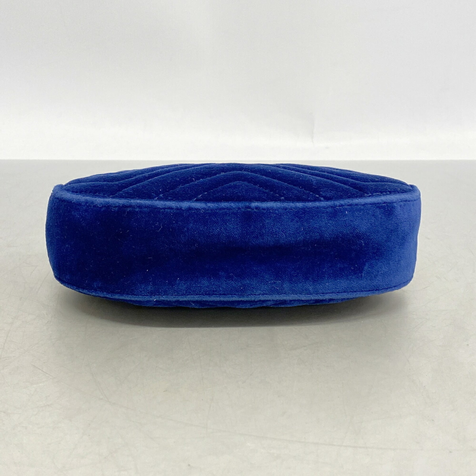 Gucci Blue Suede Fanny Pack (Pre-Owned)