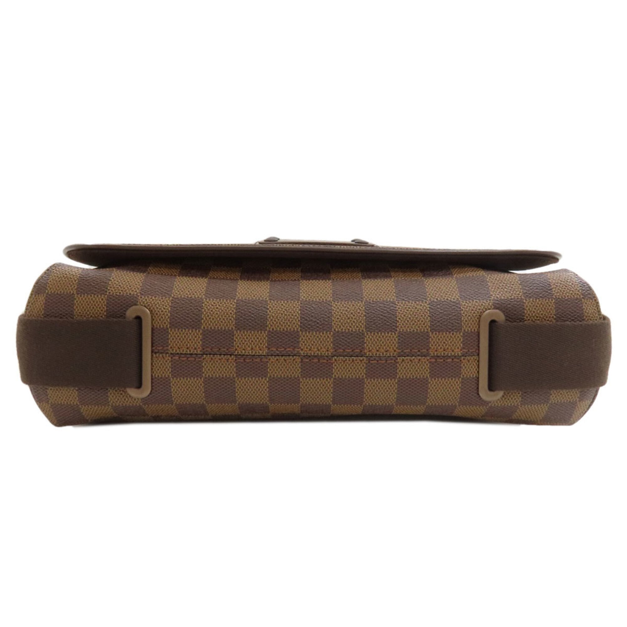 Louis Vuitton Damier Canvas Ebene Damier Canvas Shoulder Bag (Pre-Owned)