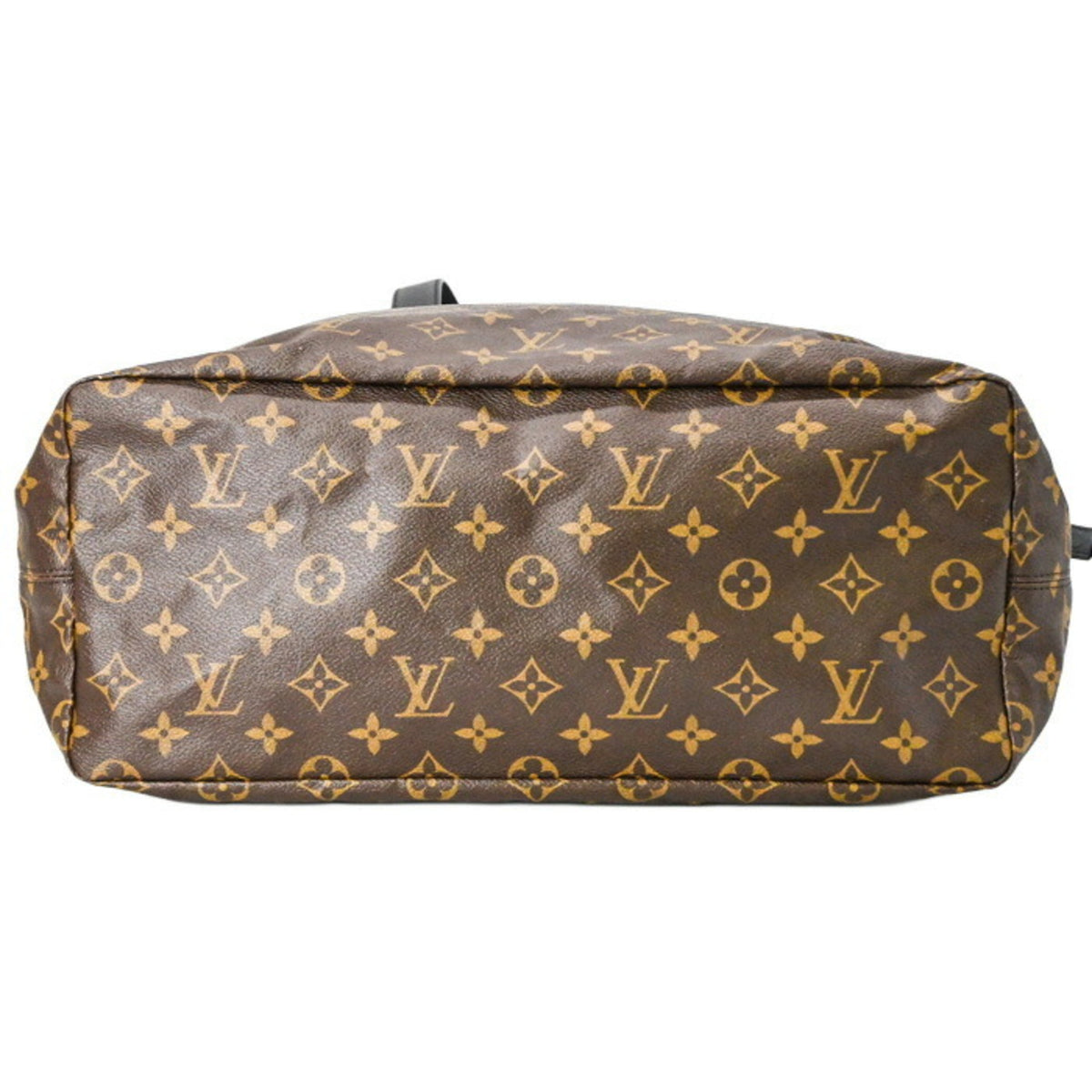 Louis Vuitton Brown Monogram Macassar Canvas Pouch Tote Bag (Pre-Owned)