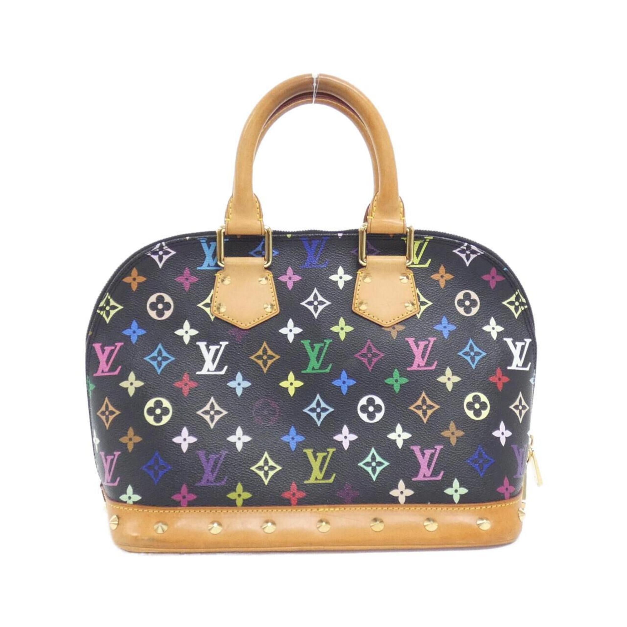 Louis Vuitton Monogram Multicolore Black Coated Canvas Handbag (Pre-Owned)