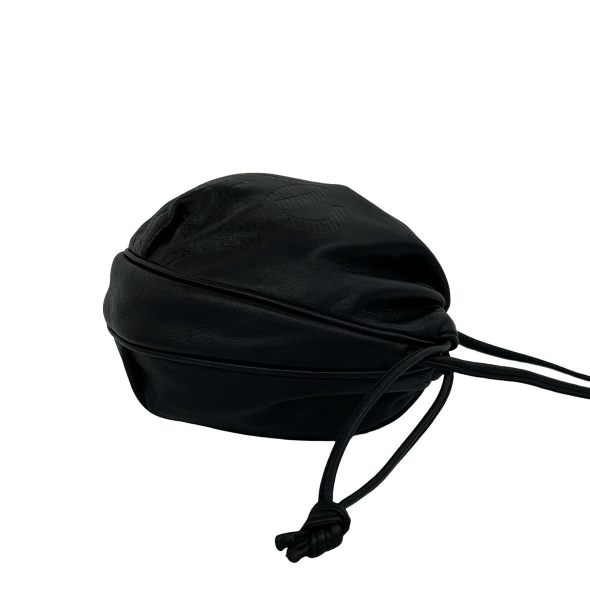 Loewe Black Leather Pochette Shoulder Bag (Pre-Owned)
