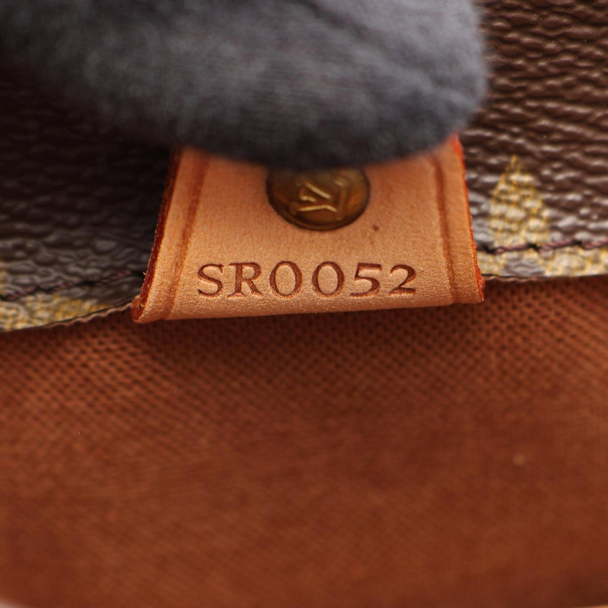 Louis Vuitton Brown Monogram Coated Canvas Handbag Tote Bag (Pre-Owned)
