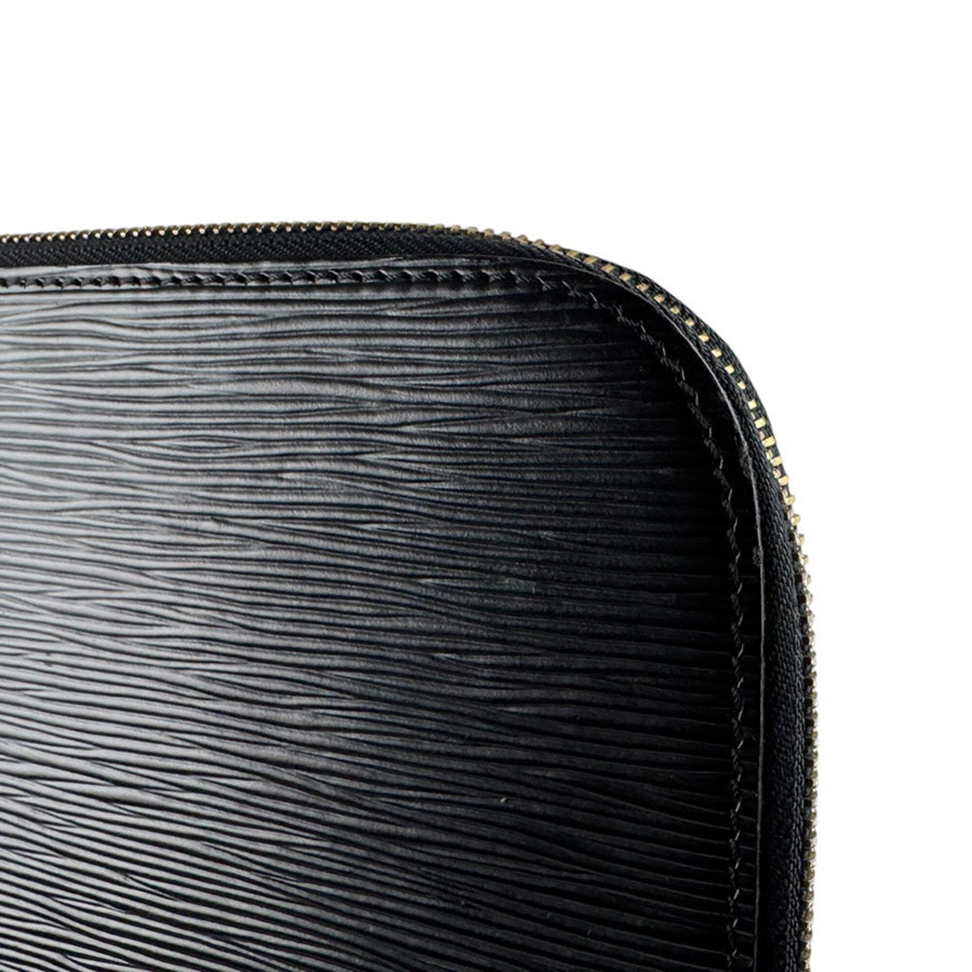 Louis Vuitton Noir Epi Leather Clutch Bag Document Case (Pre-Owned)