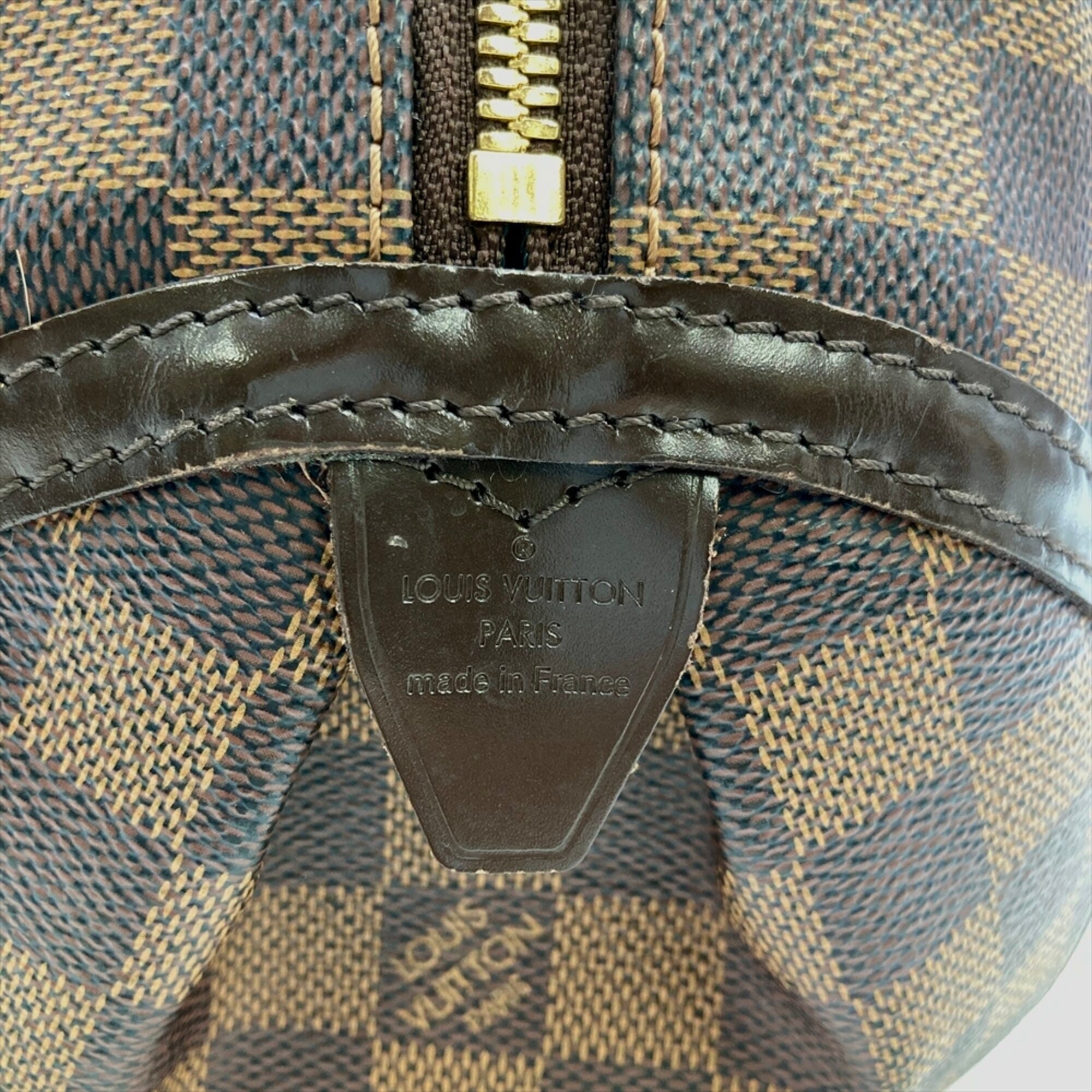 Louis Vuitton Brown Damier Canvas Shoulder Bag (Pre-Owned)
