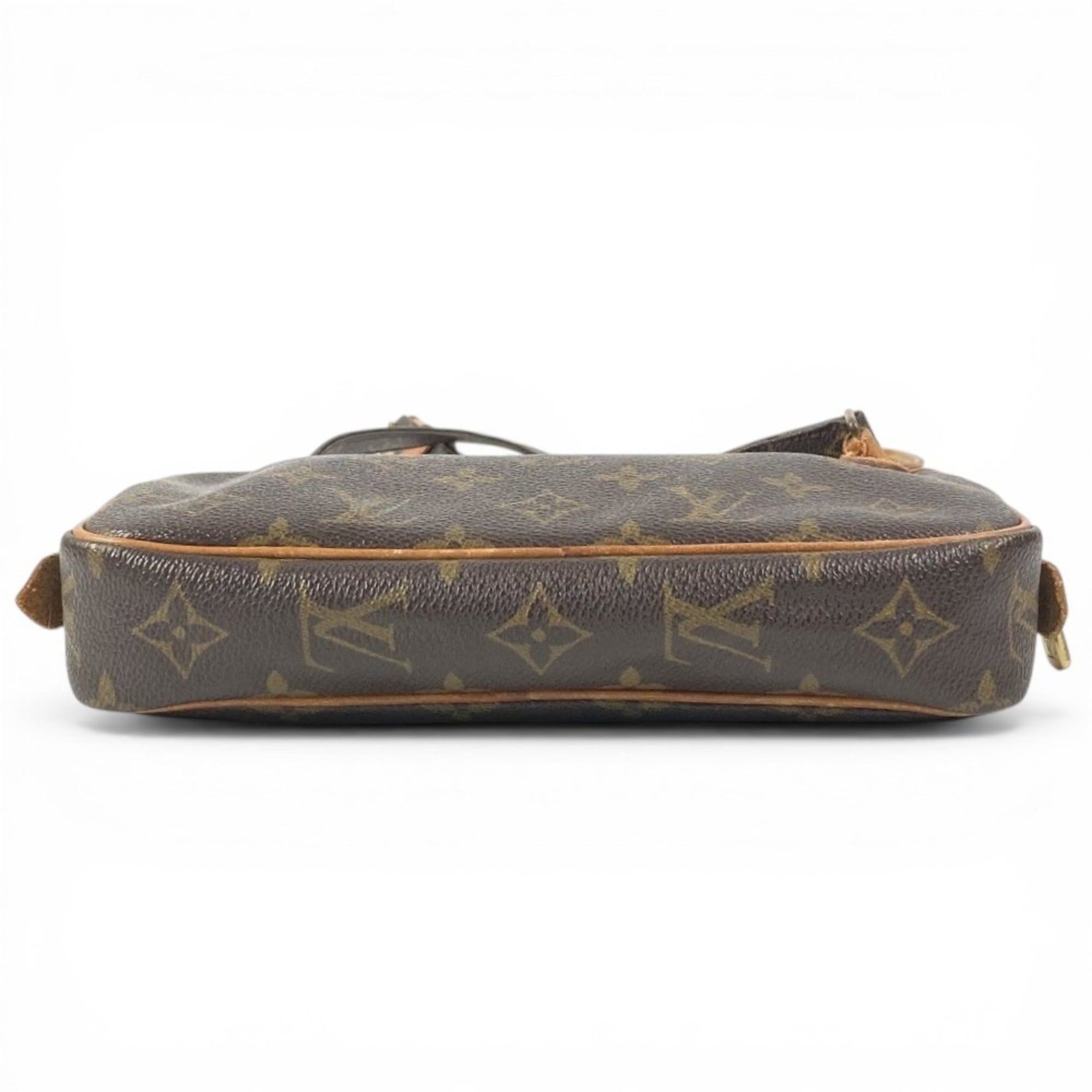 Louis Vuitton Brown Monogram Pochette Shoulder Bag (Pre-Owned)