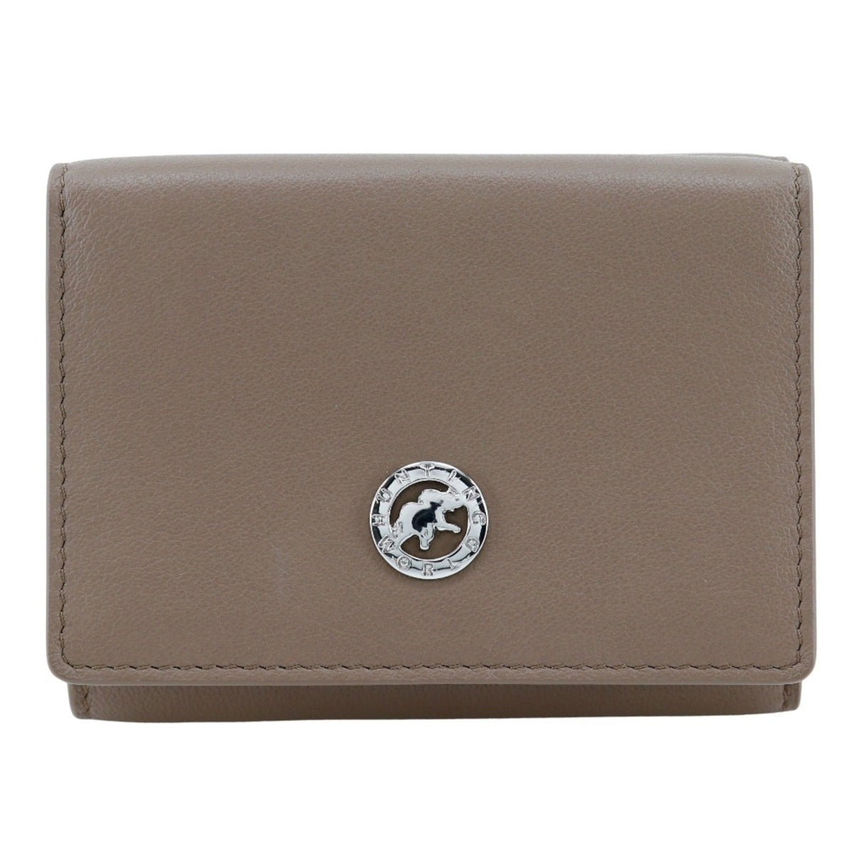 Hunting World Brown Orange Leather Wallet (Tri-Fold) (Pre-Owned)