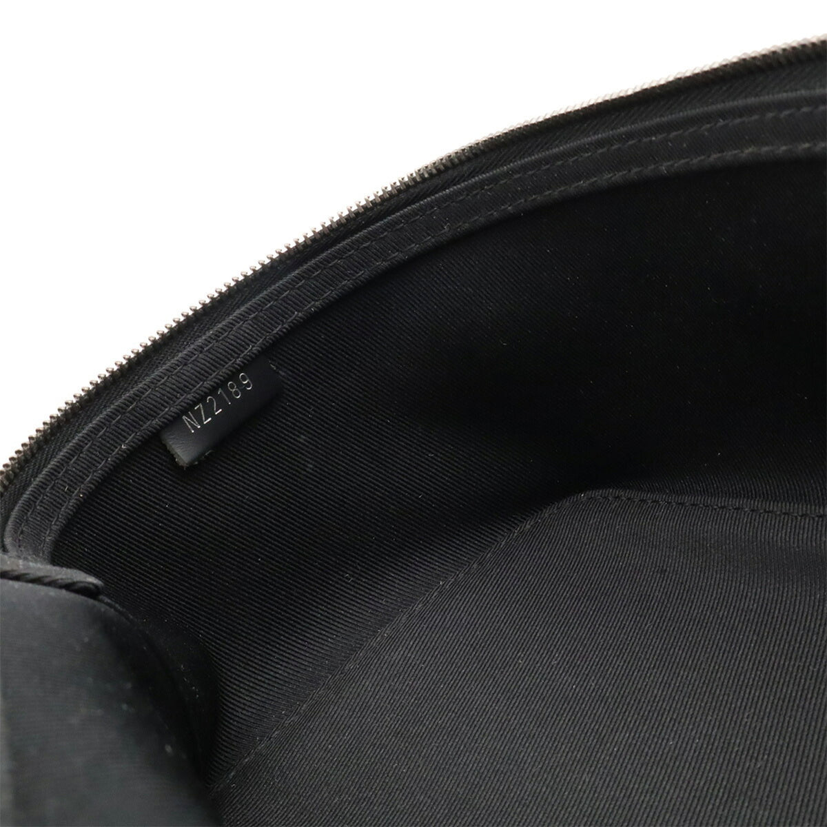 Louis Vuitton Black Gray Monogram Eclipse Canvas Leather Pouch (Pre-Owned)